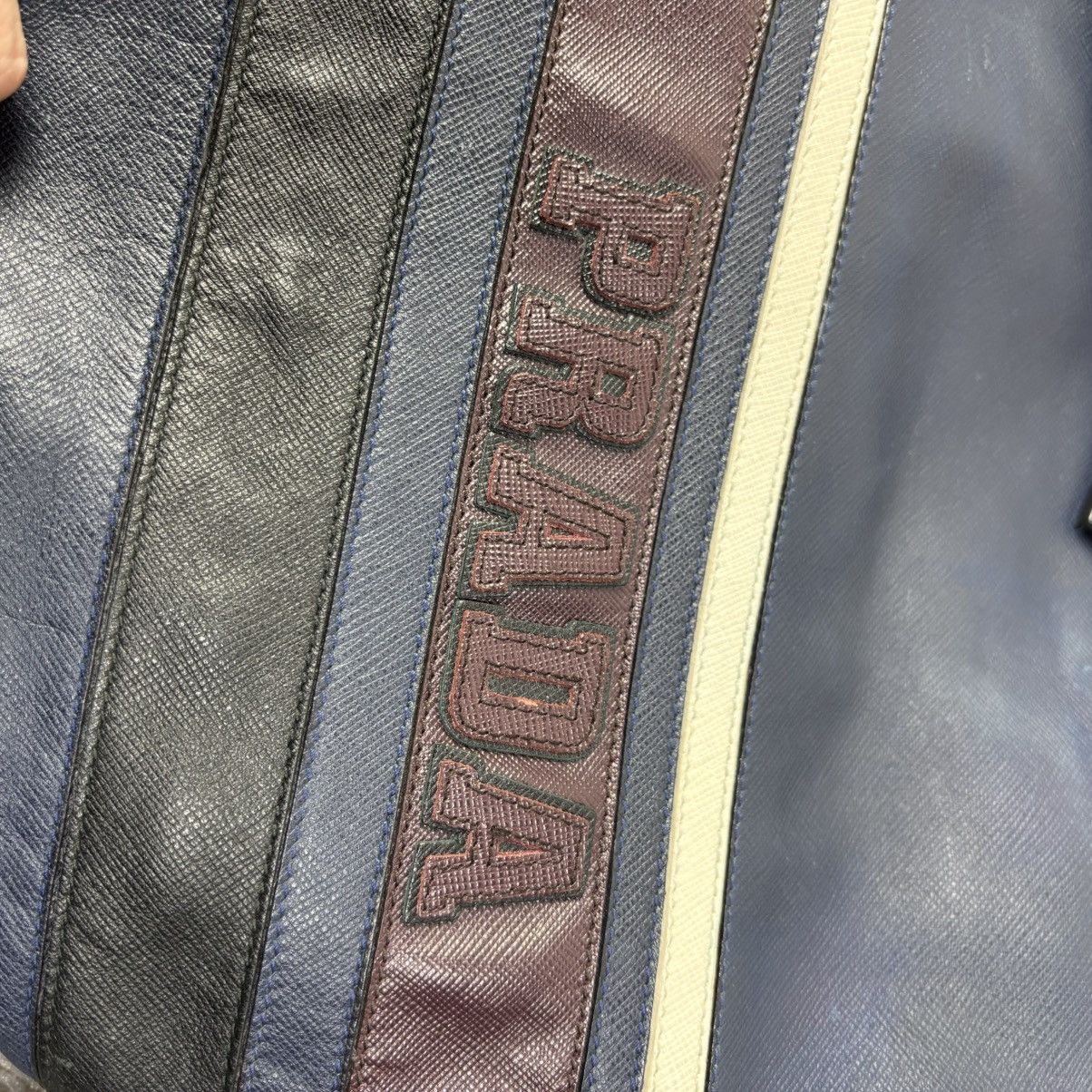 Prada Prada Navy Saffiano Sling / tote bag Size ONE SIZE - 10 Thumbnail