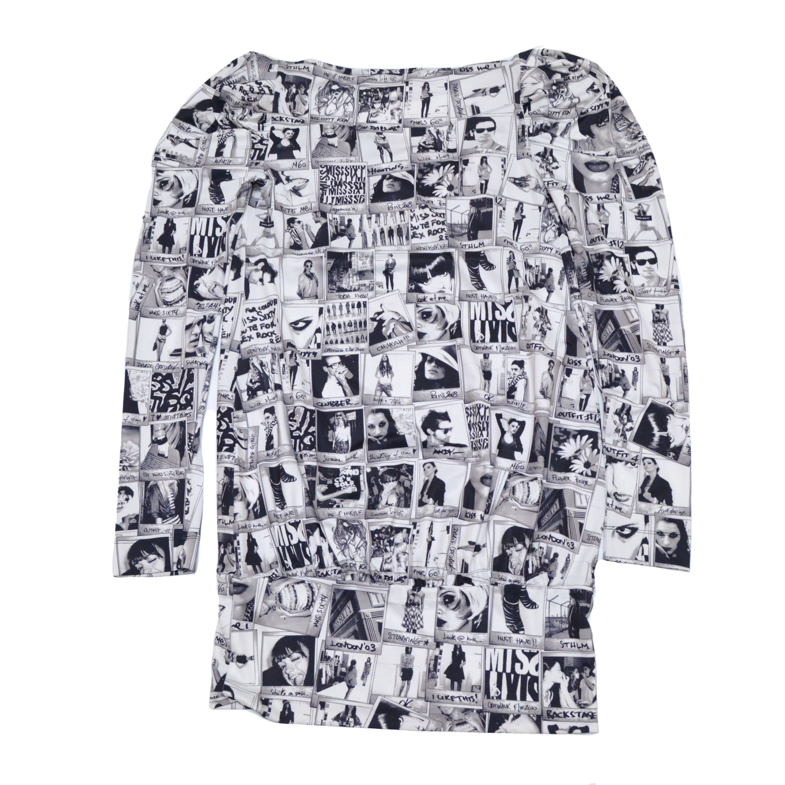 Miss Sixty Vintage Miss Sixty Archive Photo Printed Y2K Dress Size M / US 6-8 / IT 42-44 - 8 Thumbnail