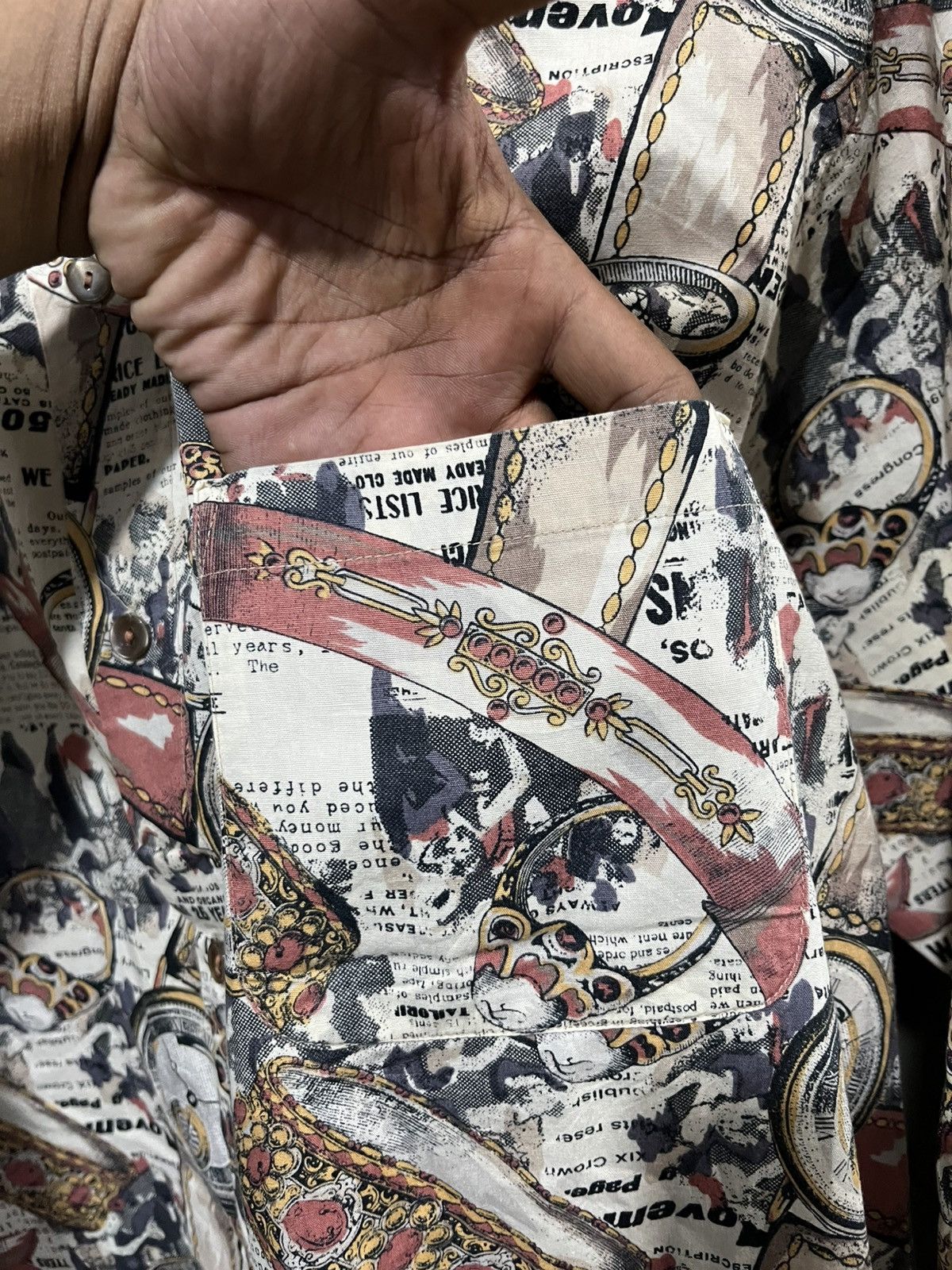 Tornado Mart Vintage luxury style reckless /hermes/dior/prada/versace/ Size US M / EU 48-50 / 2 - 4 Thumbnail