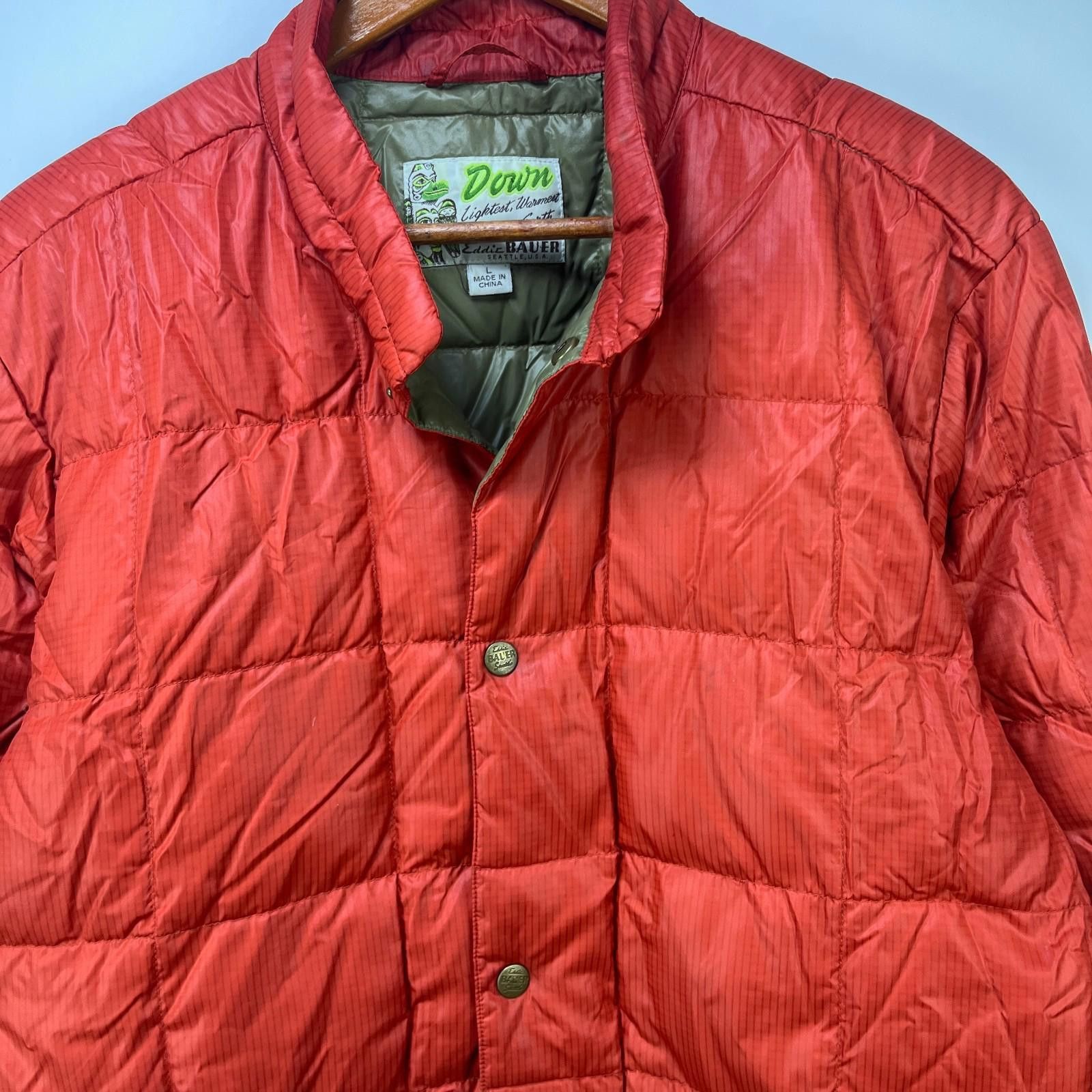 Eddie Bauer Vintage 90s Eddie Bauer Goose Down Puffer Jacket Large Size US L / EU 52-54 / 3 - 6 Thumbnail