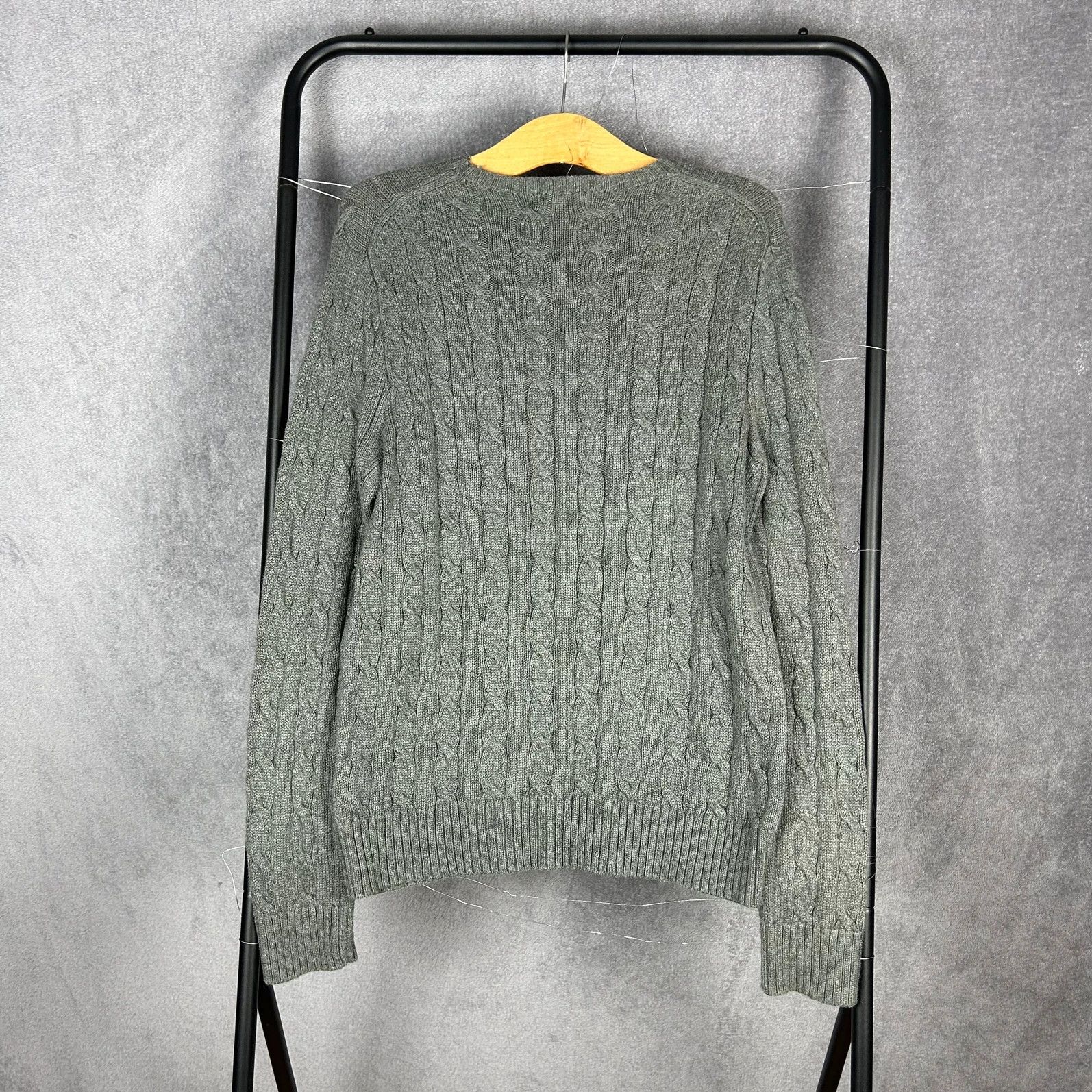 Designer × Polo Ralph Lauren × Ralph Lauren Polo Ralph Lauren knitwear sweater mini logo pony grey Size US S / EU 44-46 / 1 - 2 Thumbnail