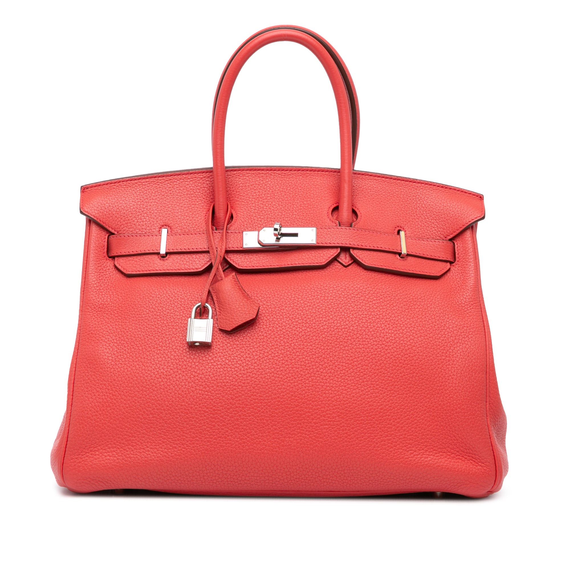 Hermès Togo Birkin Retourne 35 Red