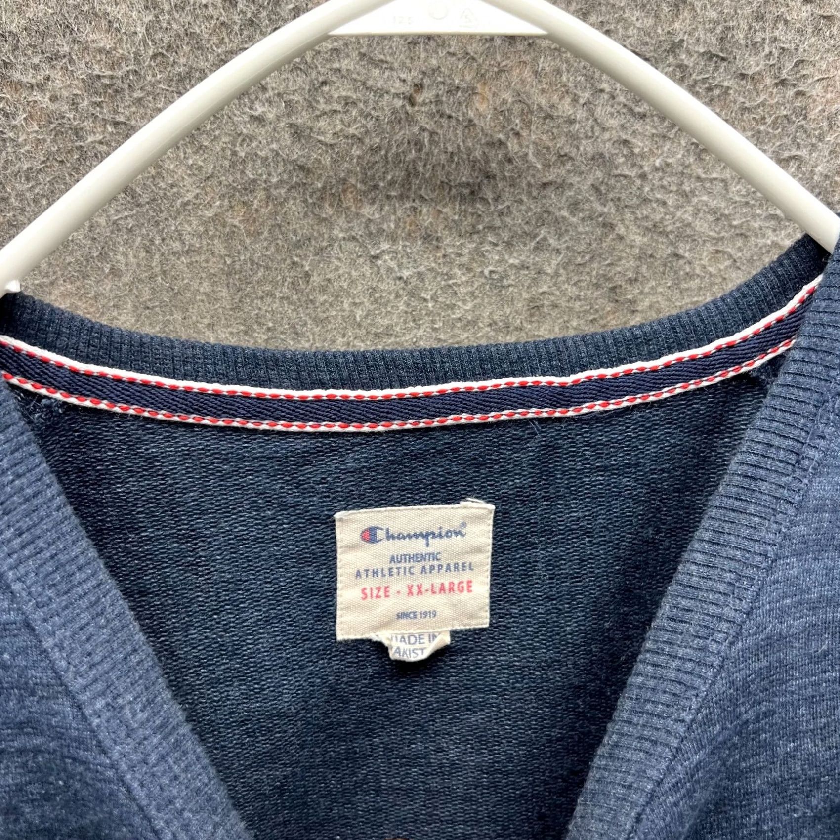 Champion VINTAGE Champion Pullover Men XL Heather Blue Crewneck Fleece Sweatshirt Sweater Size US XL / EU 56 / 4 - 6 Thumbnail