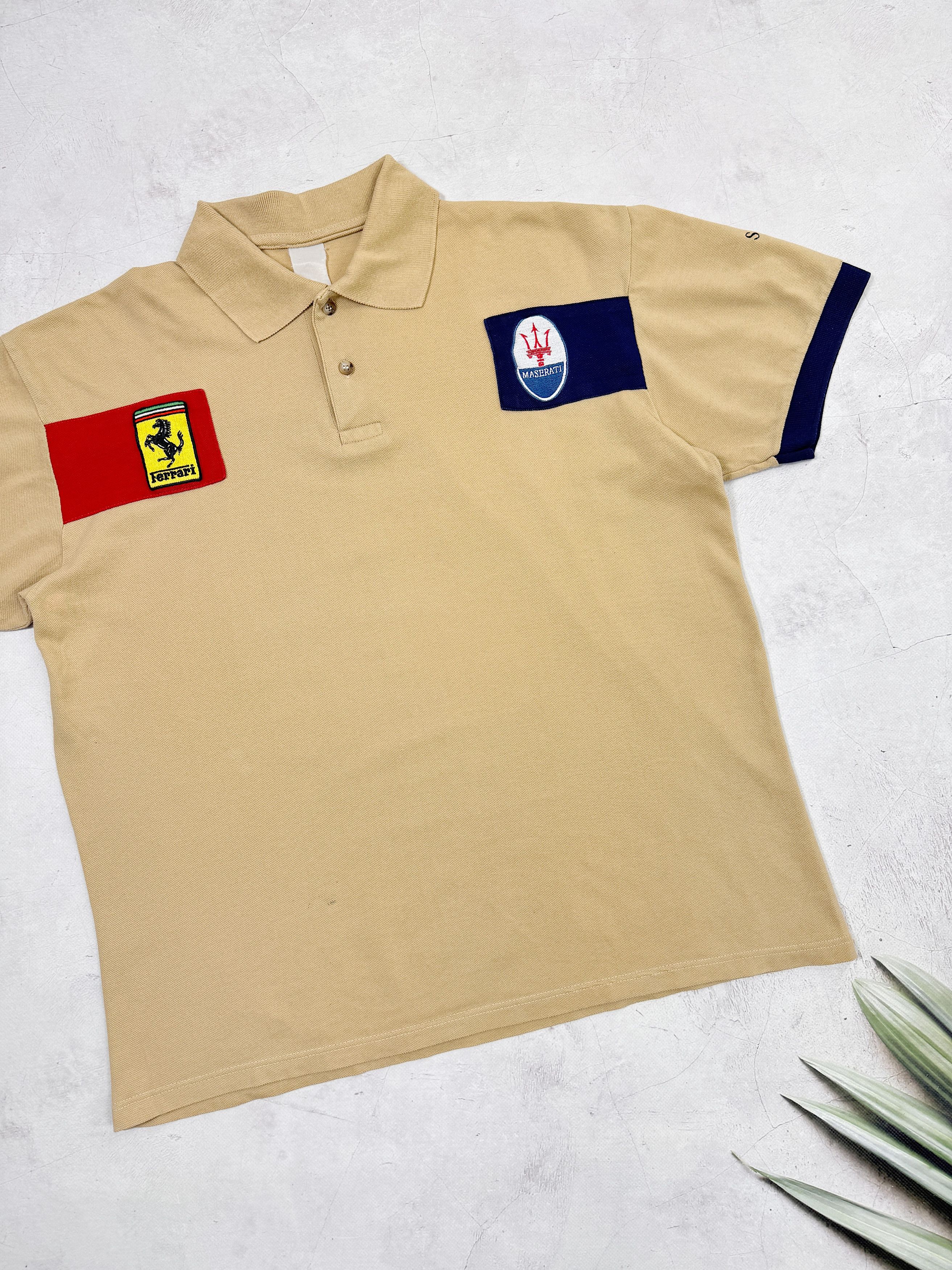 Ferrari × Formula 1 Vintage Ferrari x Maserati Polo T-Shirt Service Racing F1 Size US M / EU 48-50 / 2 - 4 Thumbnail