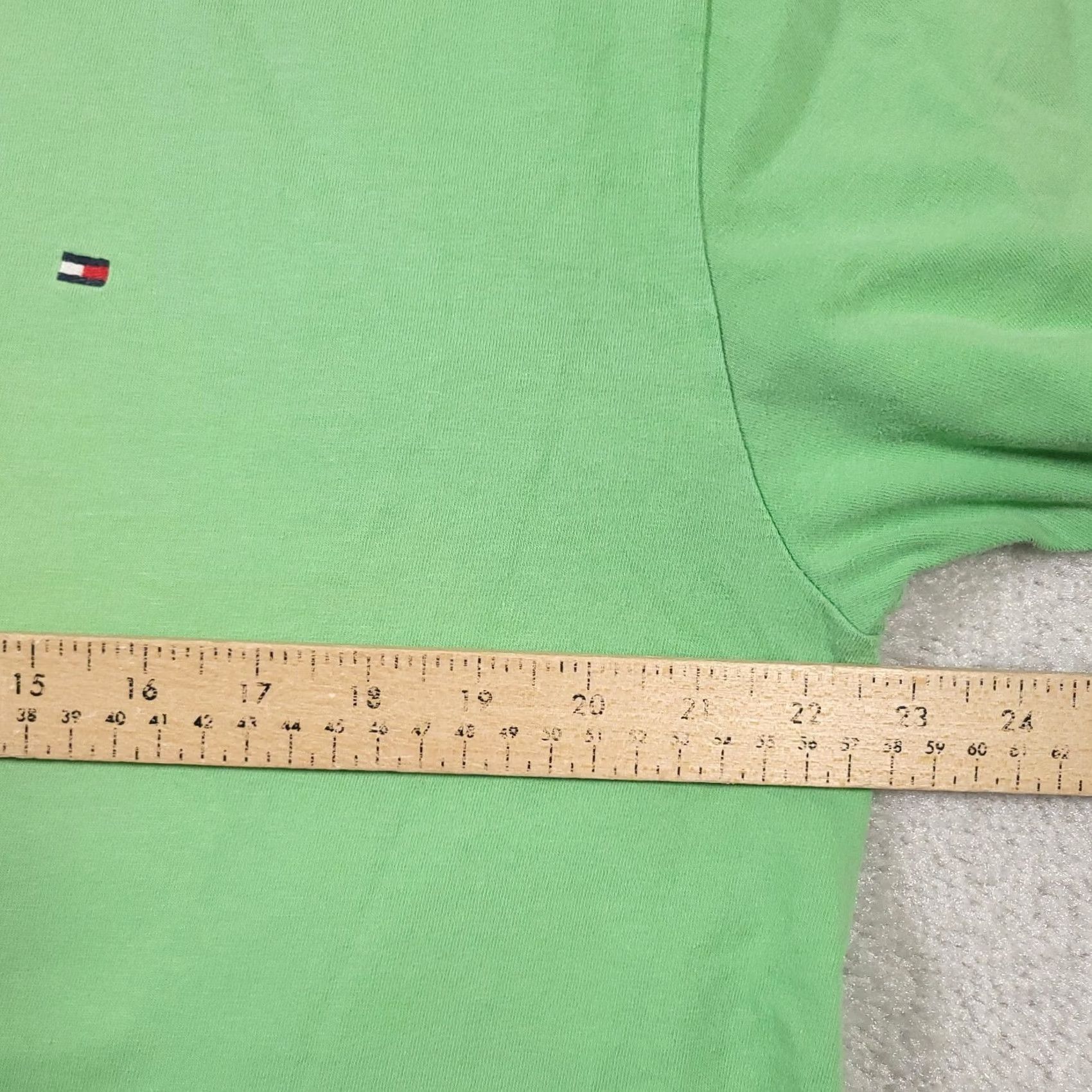 Tommy Hilfiger Tommy Hilfiger Shirt Mens Large Green Short Sleeve Embroidered Logo Casual Size US L / EU 52-54 / 3 - 6 Thumbnail