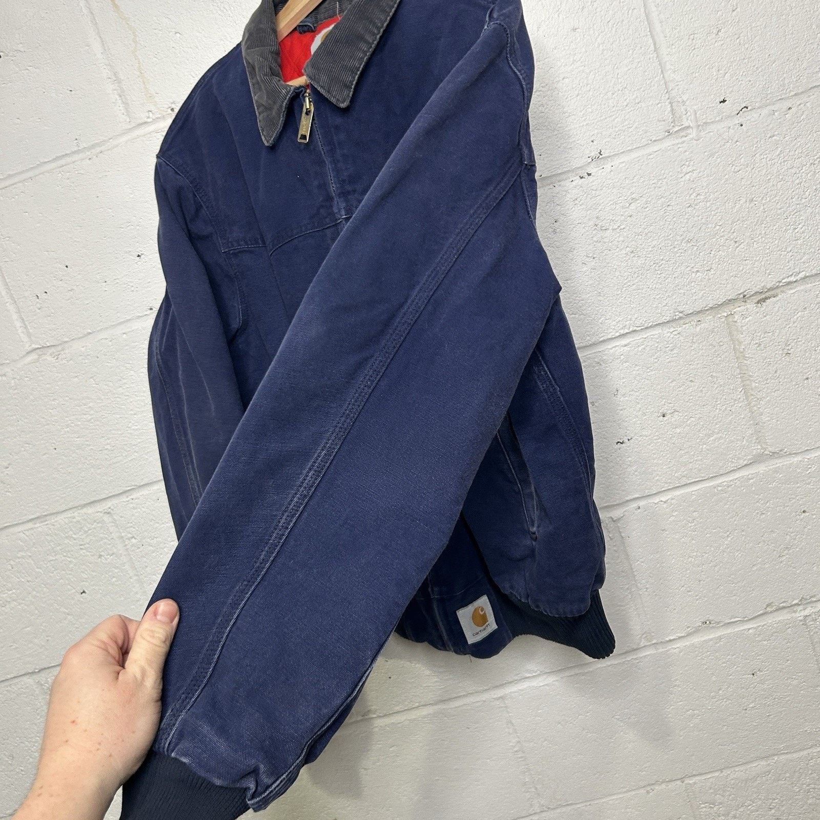 Carhartt Vintage Carhartt Quilted Santa Fe Jacket “Navy” JQ2102 Size US L / EU 52-54 / 3 - 9 Thumbnail
