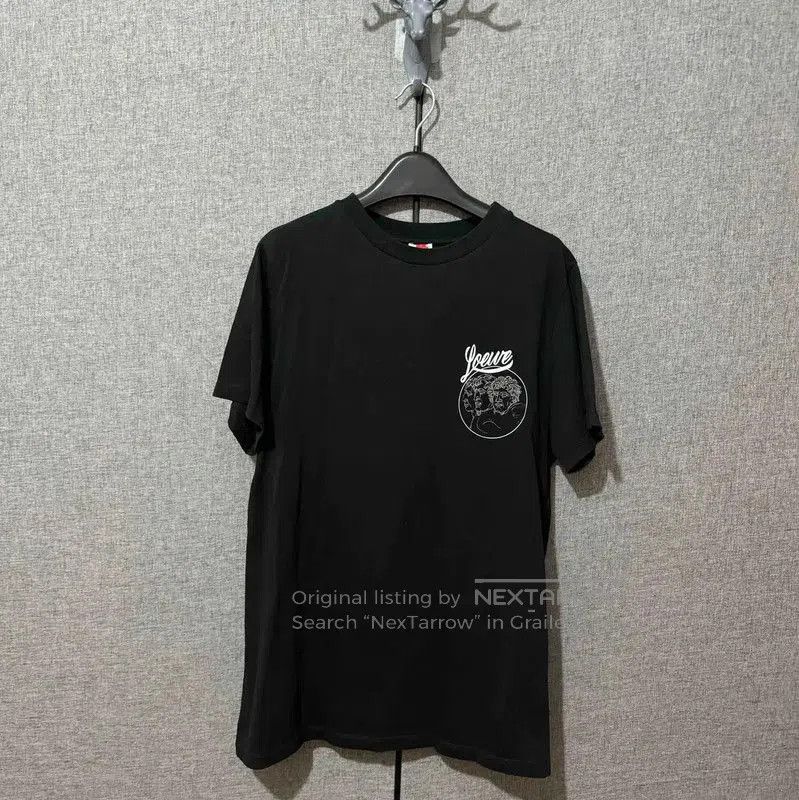 Loewe Loewe Black Cotton Embroidered Logo T-Shirt . Size M / US 6-8 / IT 42-44 - 1 Thumbnail