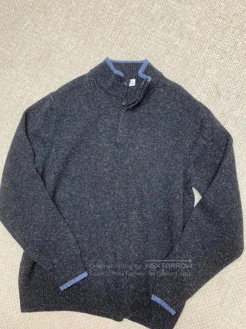 Brunello Cucinelli Brunello Cucinelli Wool Stand-Collar Sweater. Size US M / EU 48-50 / 2 - 5 Thumbnail