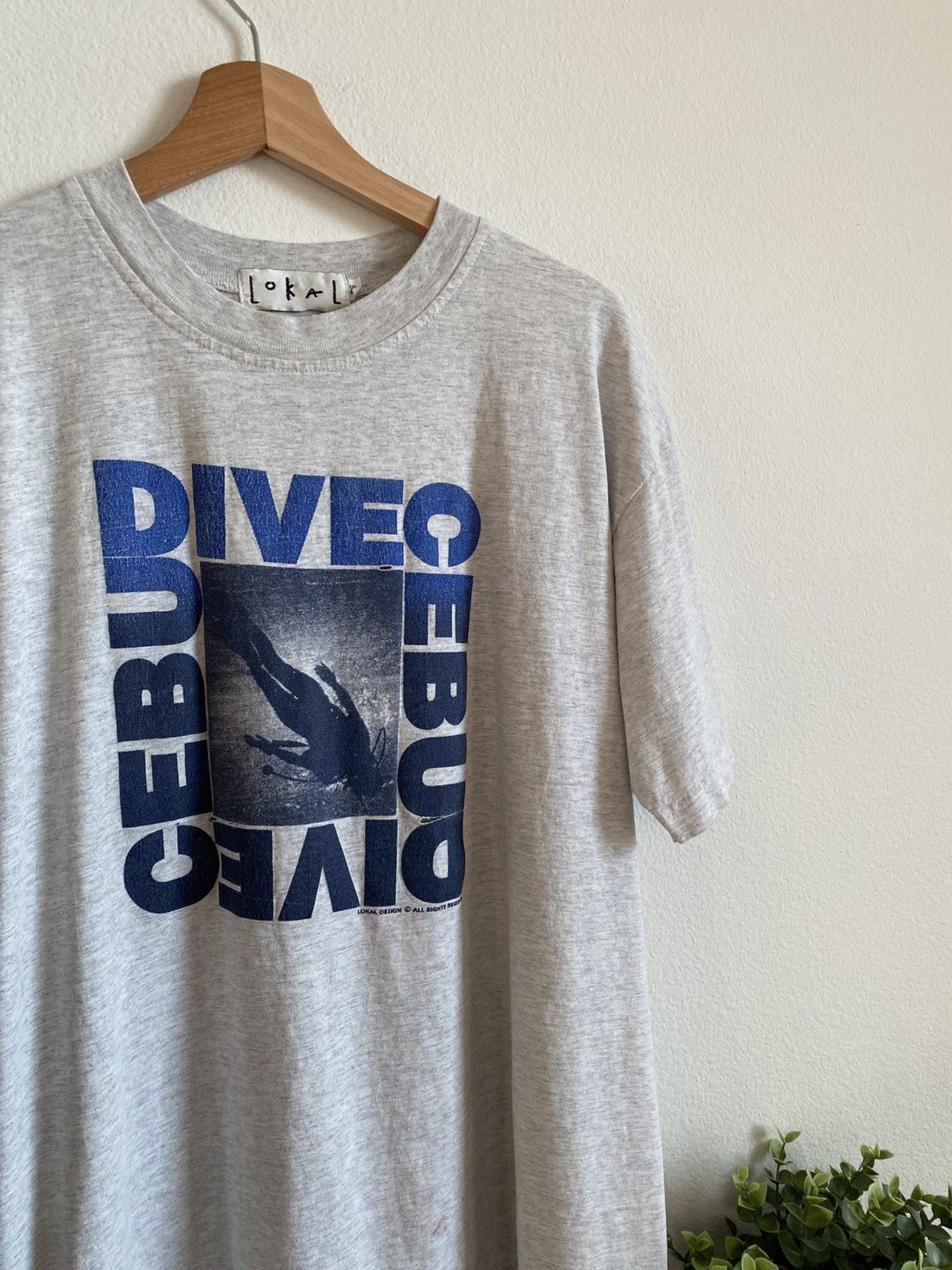 Other Vintage 90s Dive Cebu Philippines Swim Deep Sea Tee Size US L / EU 52-54 / 3 - 3 Thumbnail