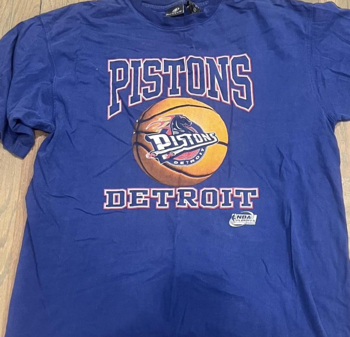 NBA Detroit Pistons Playoff Tee Size US XL / EU 56 / 4 - 1 Thumbnail