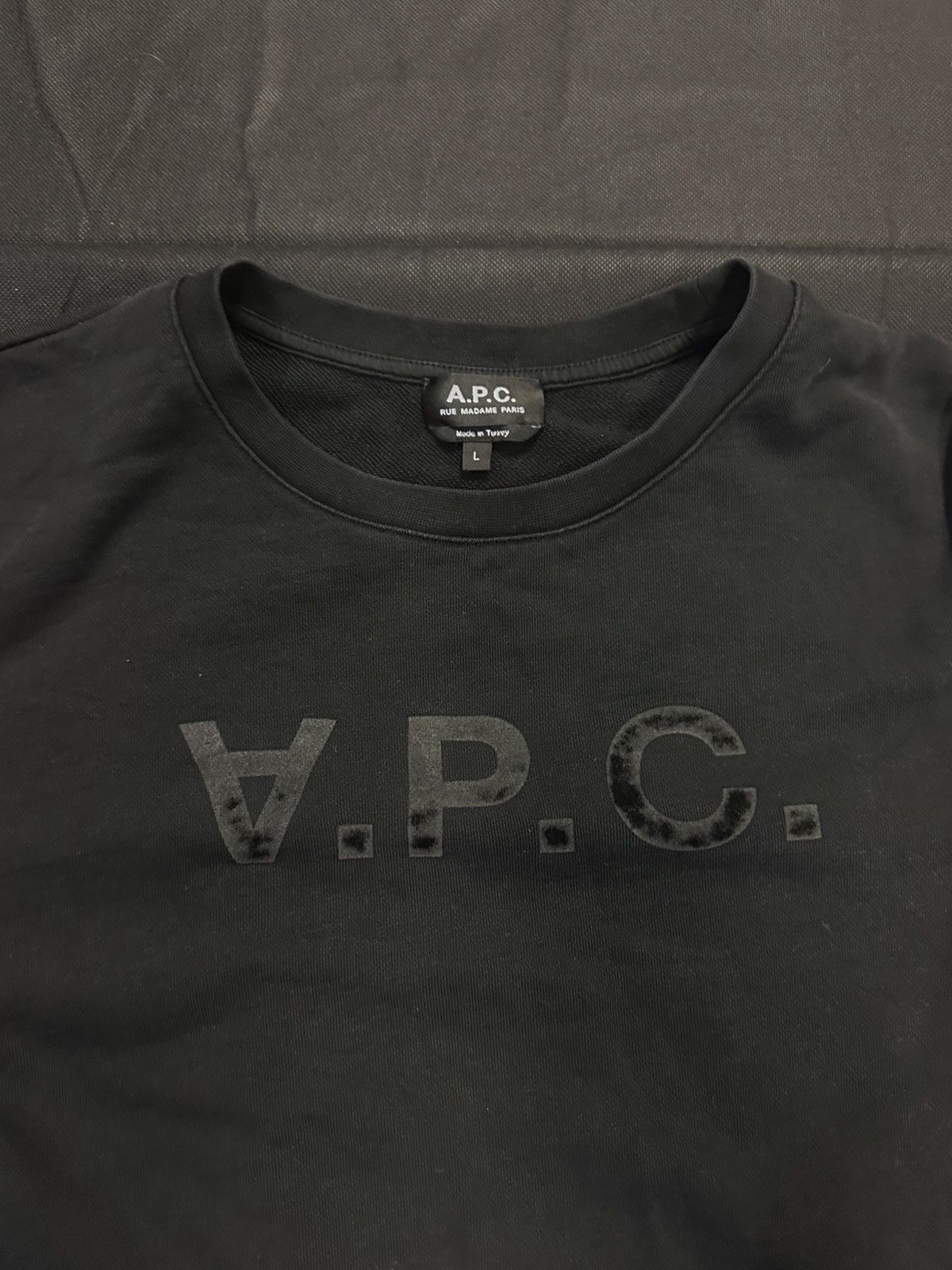 A.P.C. A.P.C Sweatshirt Size US L / EU 52-54 / 3 - 3 Thumbnail