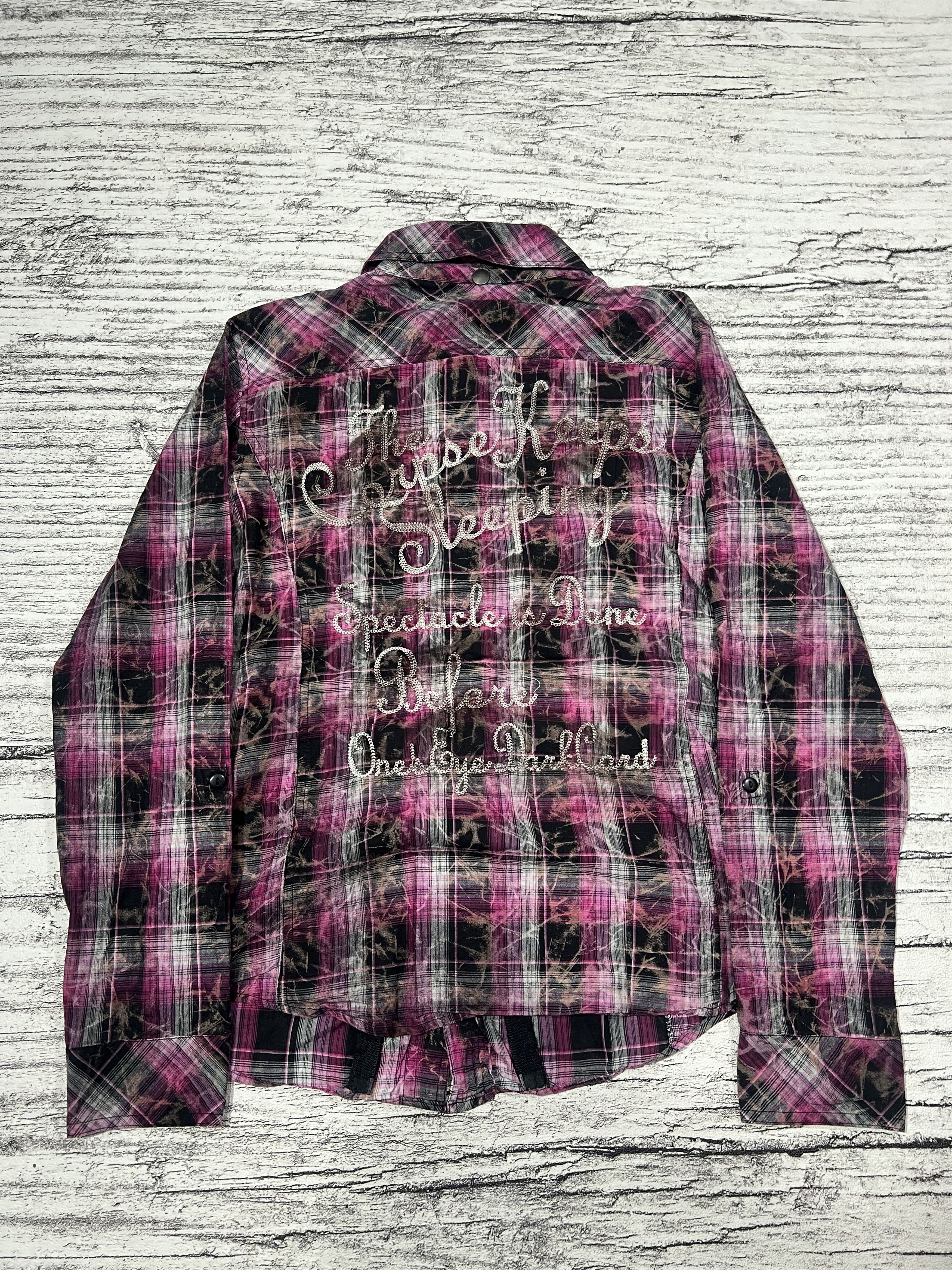 In The Attic 2000s In The Attic Japanese Vkei Poem Shirt y2k Lgb Ifsix Size US S / EU 44-46 / 1 - 2 Thumbnail