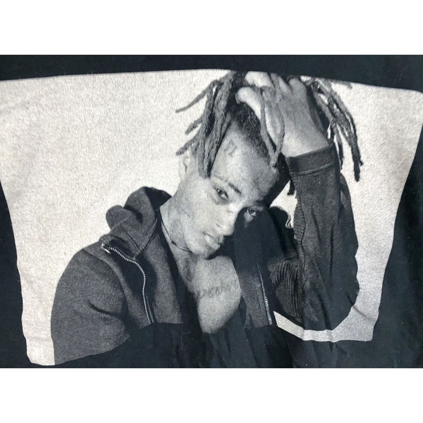 Vintage XXXTENTACION There Is No end To The Pain Double-Sided Promo T-Shirt XL Black Short Sleeve Mens Regular Size XL Size US XL / EU 56 / 4 - 3 Thumbnail