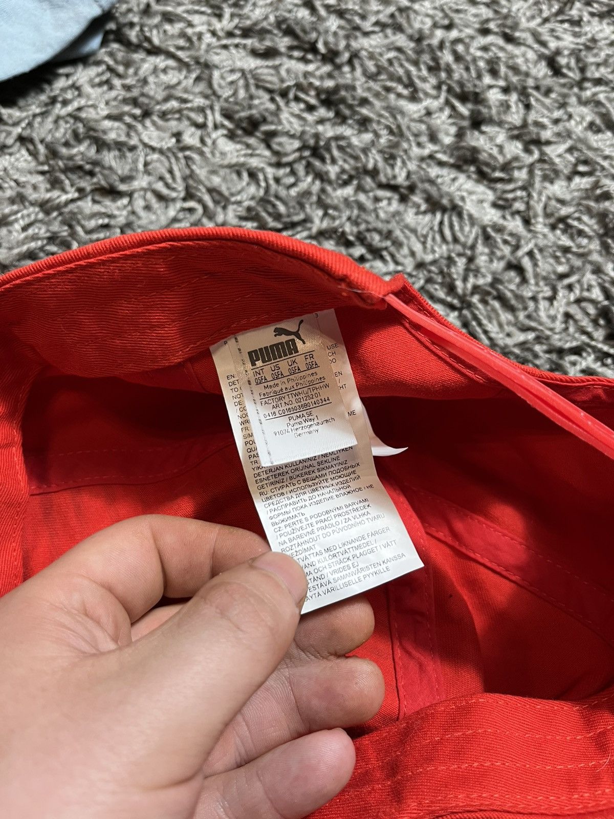 Puma |OS| PUMA SWITZERLAND NATIONAL FOOTBALL TEAM RED CAP Size ONE SIZE - 6 Thumbnail