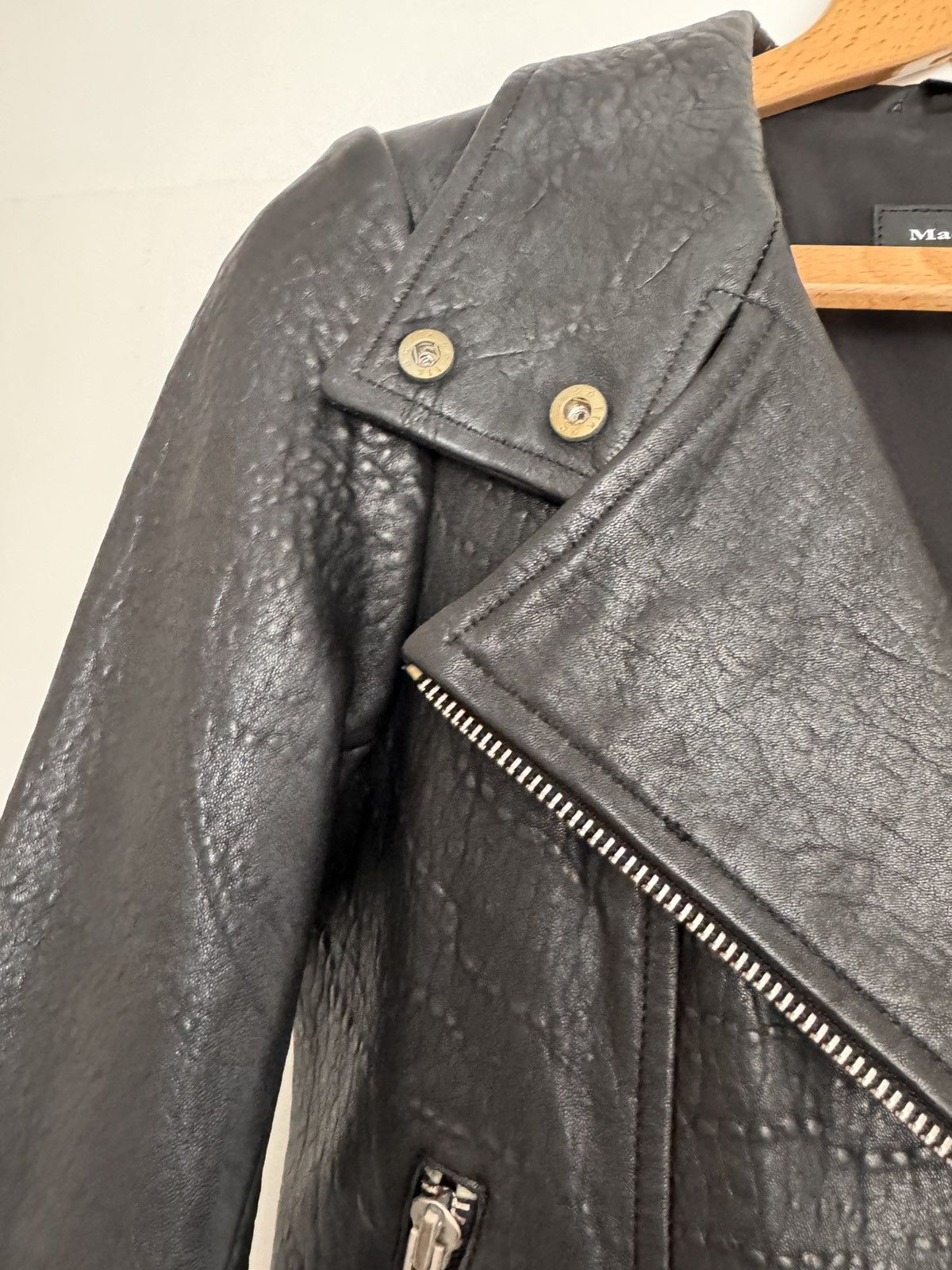 Mackage Mackage Black Leather Biker Jacket Small Brand New with Tags Size S / US 4 / IT 40 - 5 Thumbnail