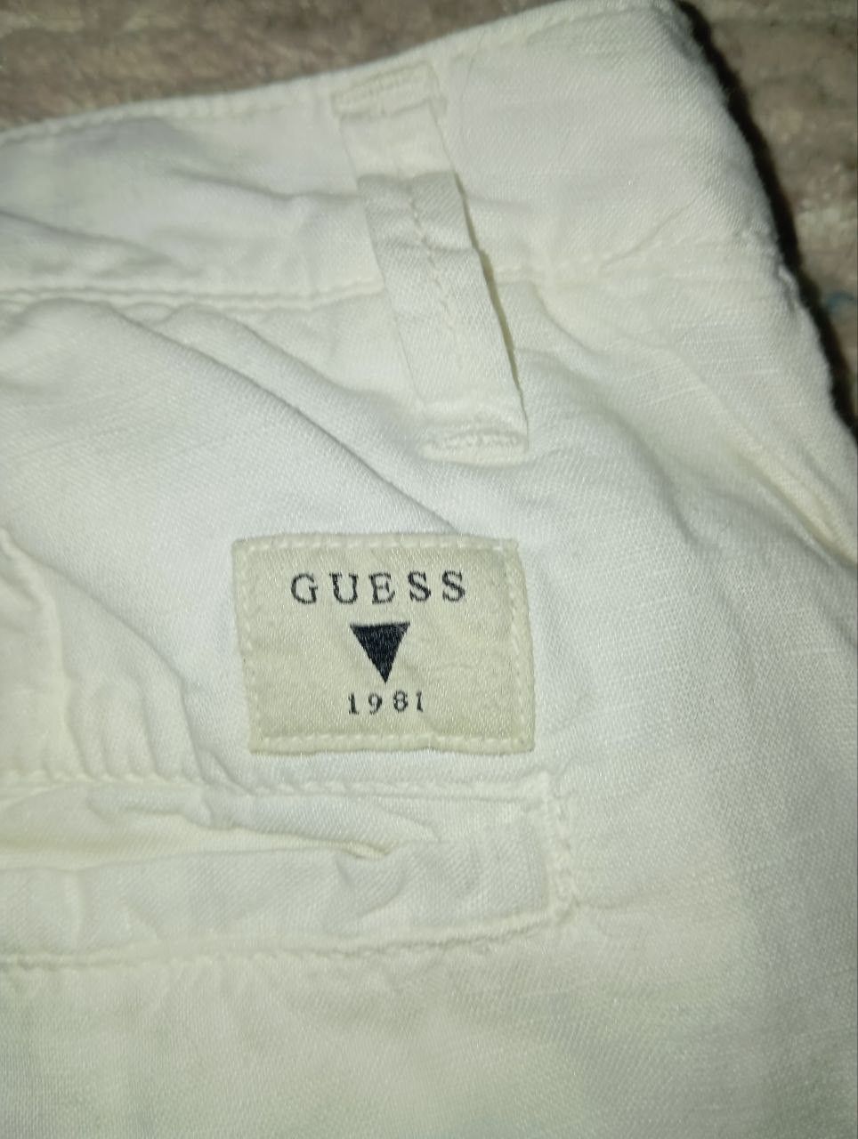 Guess Guess Los Angeles 1981 White Archive Shorts. Size US 29 - 5 Thumbnail