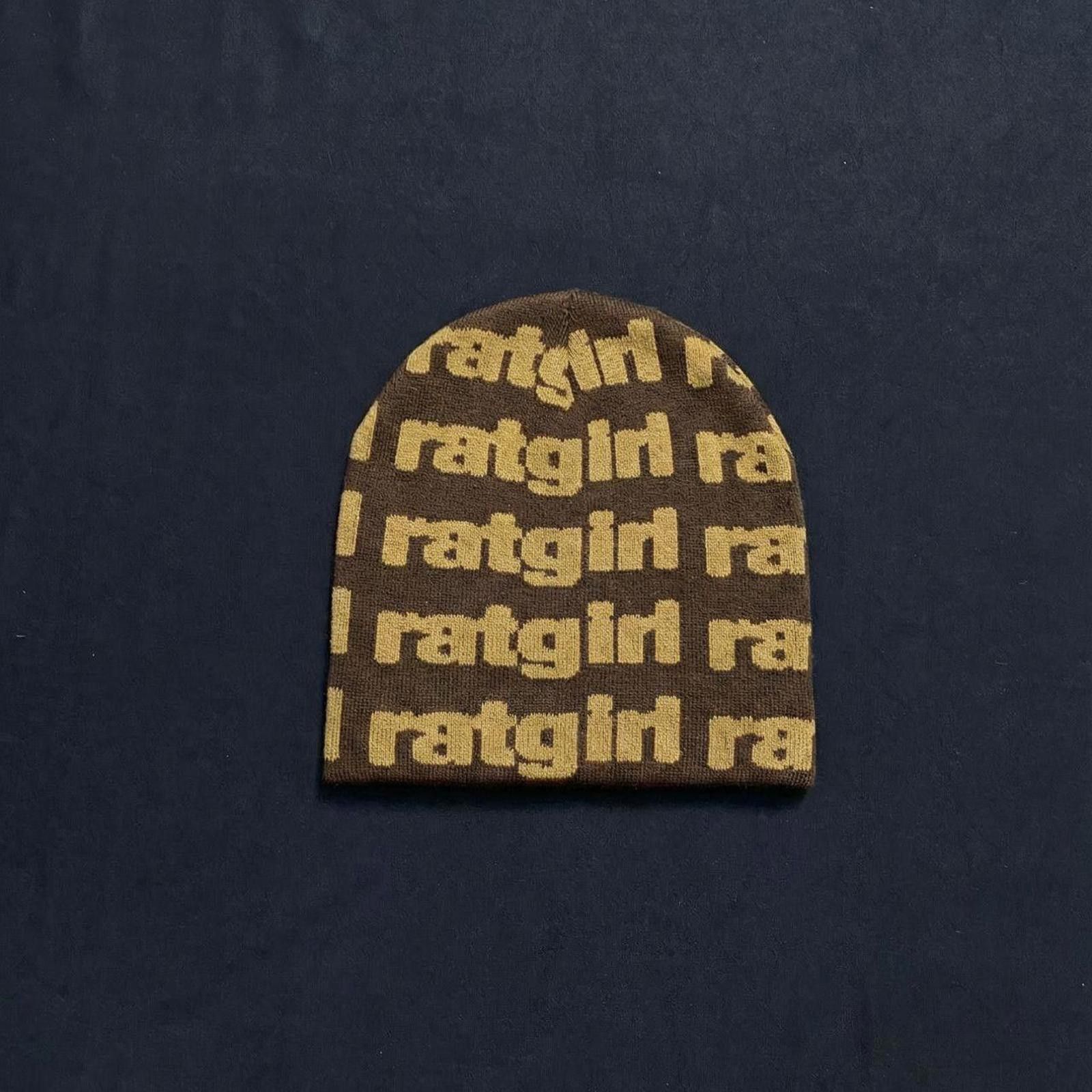 Stray Rats Rare Stray Rats Ratgirl No Cuff Knit Beanie Hat Brown OS Size ONE SIZE - 5 Thumbnail