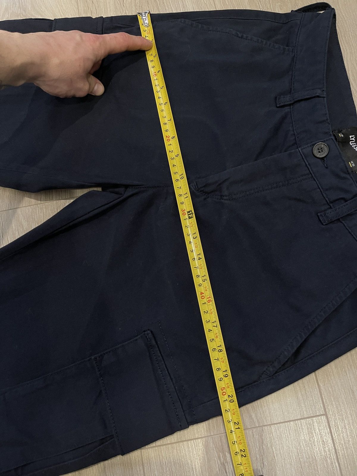 Lyle & Scott Lyle & Scott Slim Cargo Trousers Navy Blue 30/30 Size US 30 / EU 46 - 11 Thumbnail