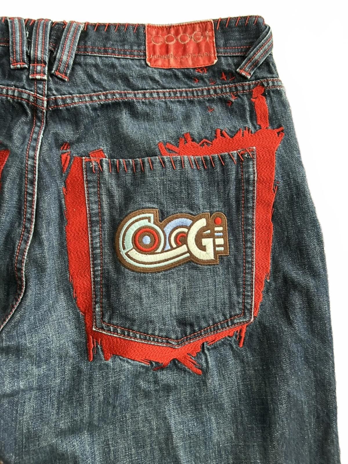 Coogi Coogi Men's Jeans with Red Stitching and Pocket Detail, Size Size US 38 / EU 54 - 4 Thumbnail