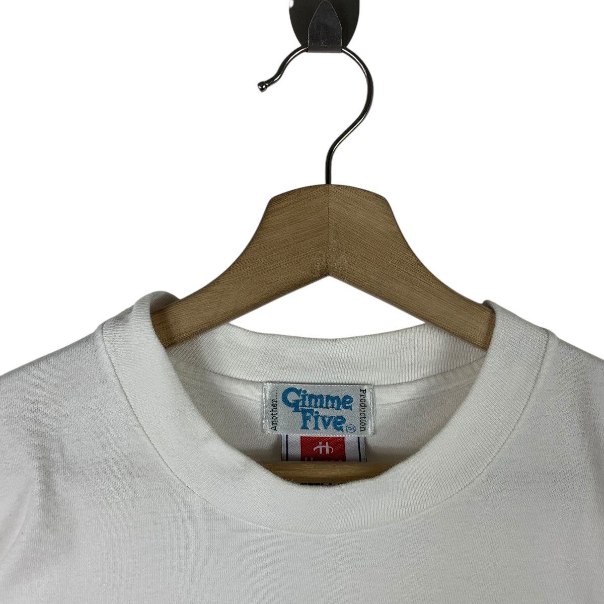 Gimme Five × Vintage Vintage GIMME 5 we aim to please Spellout tee Size US M / EU 48-50 / 2 - 8 Thumbnail
