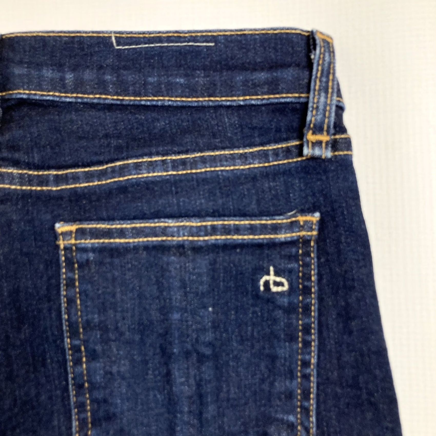 Rag & Bone Rag & Bone Women's High Rise Skinny Heritage Jeans 27 Regular Inseam 30" Denim Blue Size 27 Jeans Size 27" / US 4 / IT 40 - 3 Thumbnail