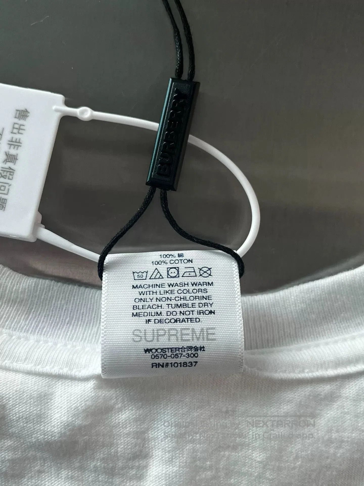 Supreme Supreme SS22 Burberry Short-Sleeve T-Shirt. Size US M / EU 48-50 / 2 - 5 Thumbnail