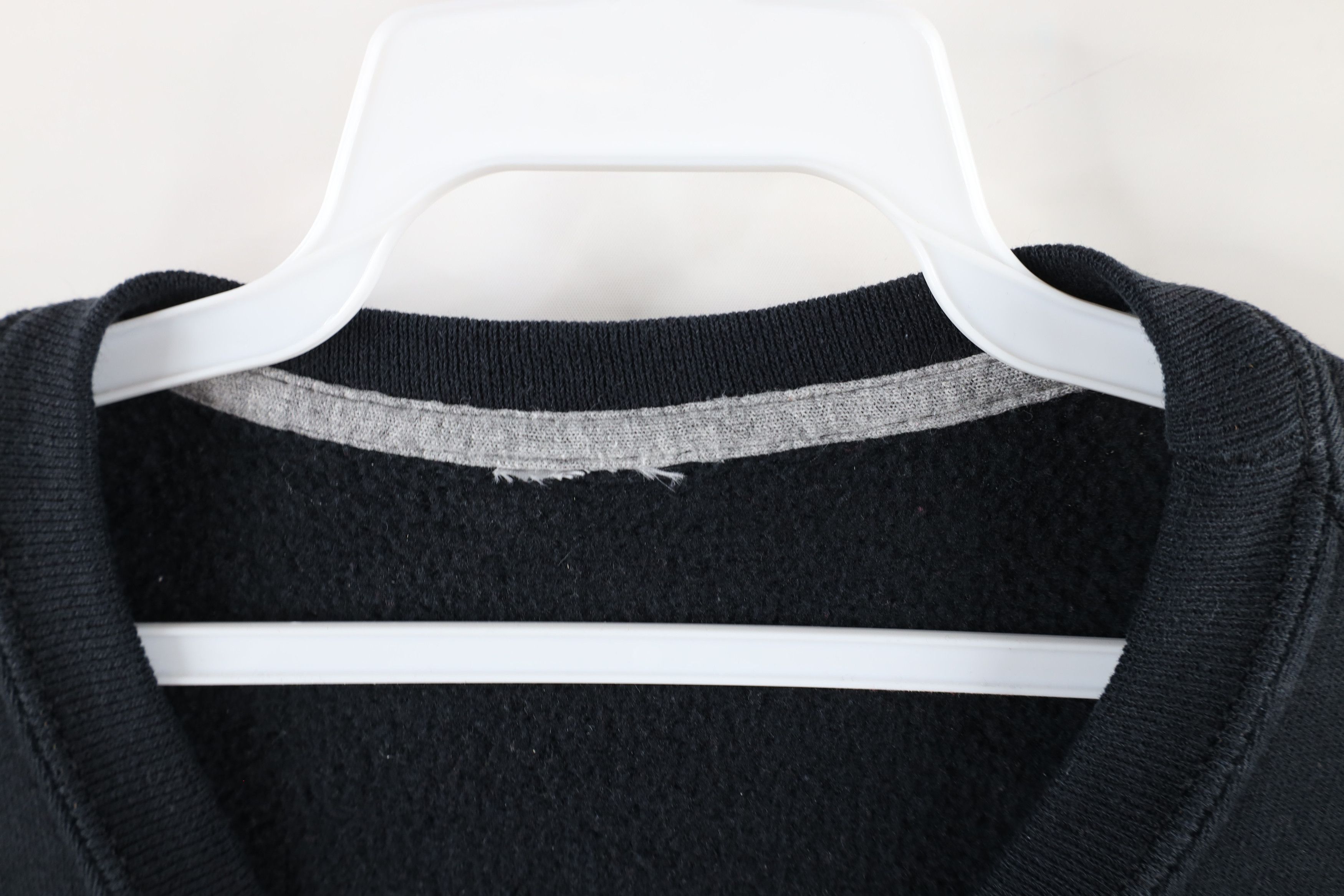 Russell Athletic × Vintage Vintage 90s Russell Athletic Blank Crewneck Sweatshirt Black Size US XL / EU 56 / 4 - 8 Thumbnail