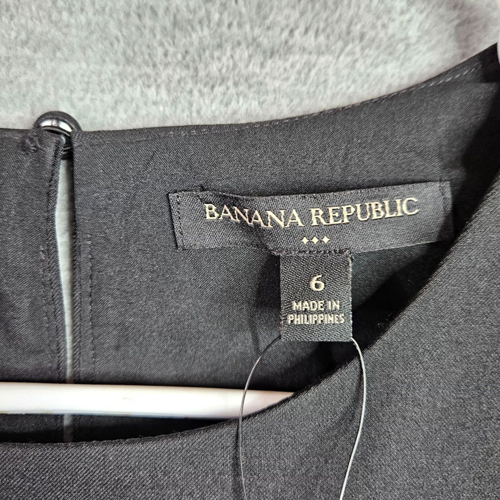 Banana Republic Banana Republic Dress Women’s 6 Black Sleeveless A-Line NWT Career Sheath Size M / US 6-8 / IT 42-44 - 3 Thumbnail