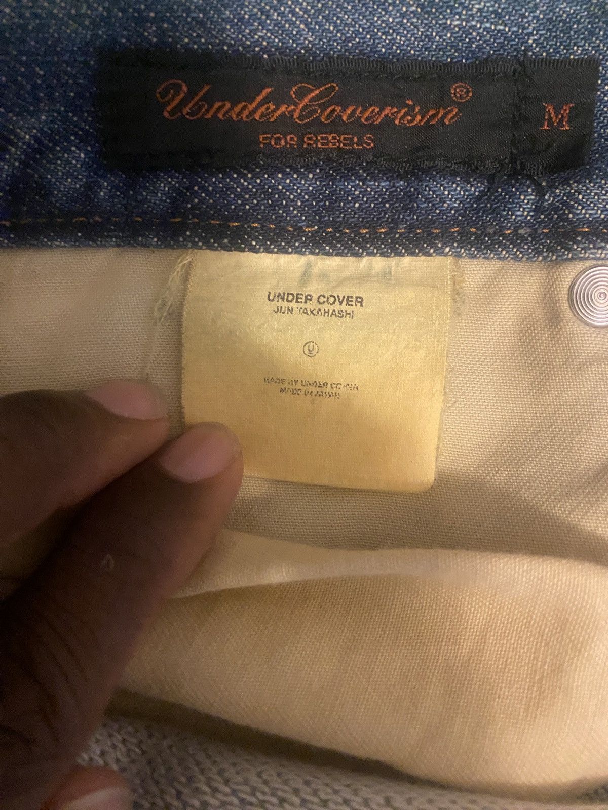 Undercover Undercover IMMADTOO AW02 Hybrid Denim Size US 32 / EU 48 - 6 Thumbnail