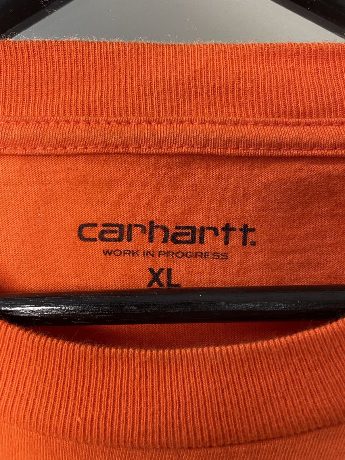 Carhartt × Heron Preston Vintage Y2K Carhartt Work Hardware Detroit Orang Tee T-shirt Size US XL / EU 56 / 4 - 9 Thumbnail