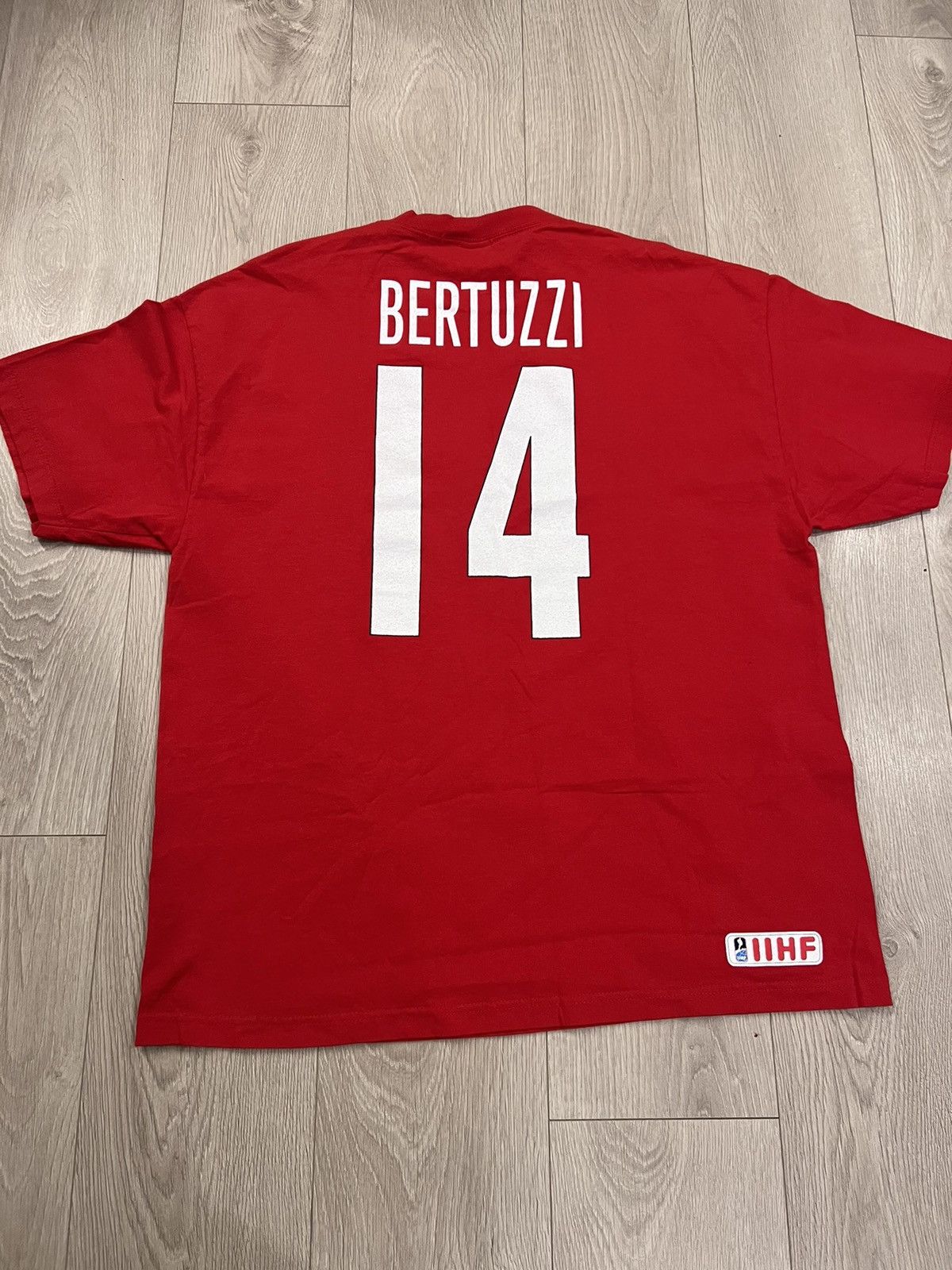 NHL × Nike × Vintage Vintage Team Canada Todd Bertuzzi Shirt 2000s 14 IIHF Junior Size US XL / EU 56 / 4 - 3 Thumbnail