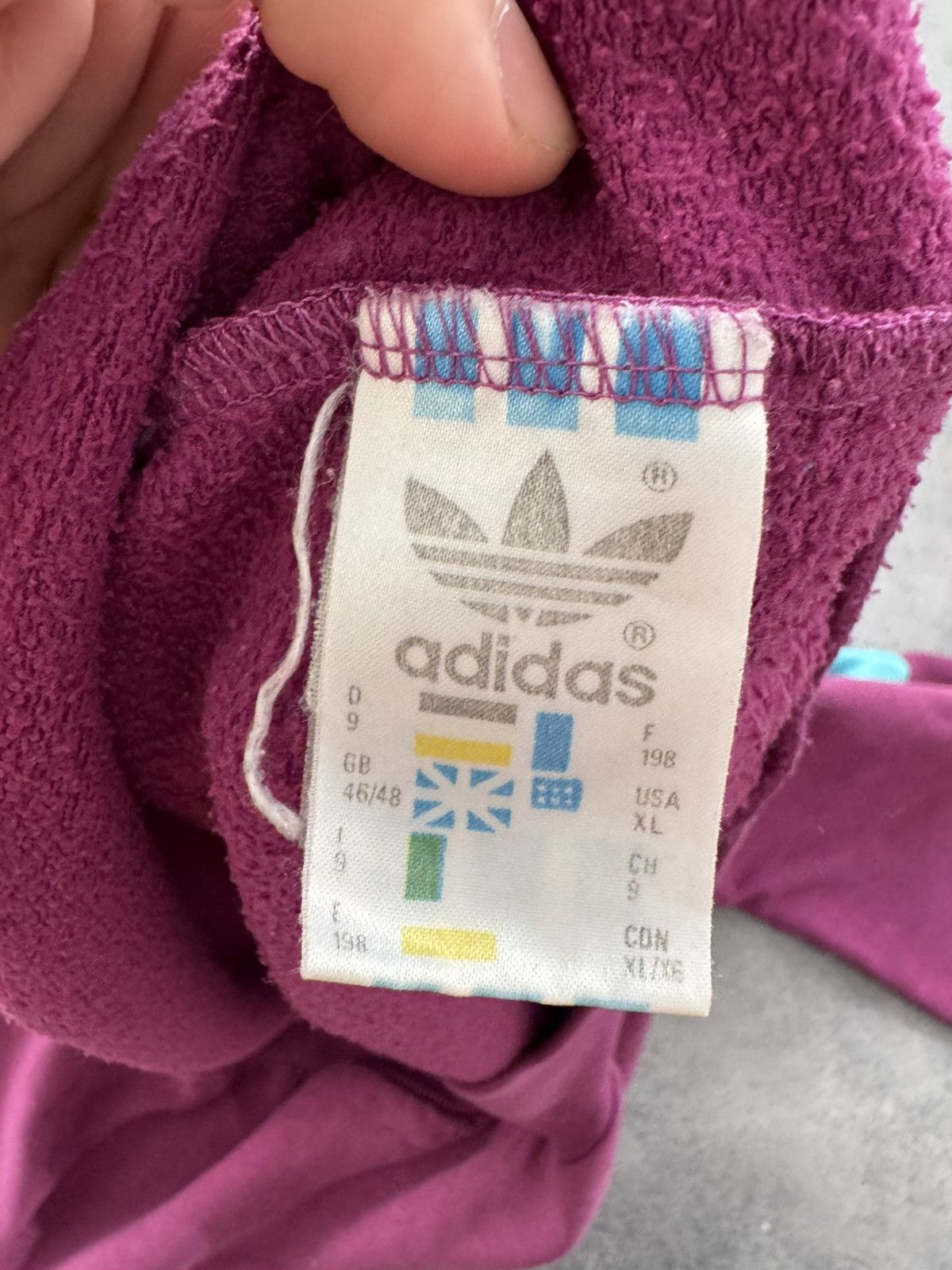 Adidas rare vintage adidas 90s big logo sweatshirt Size US XL / EU 56 / 4 - 11 Thumbnail