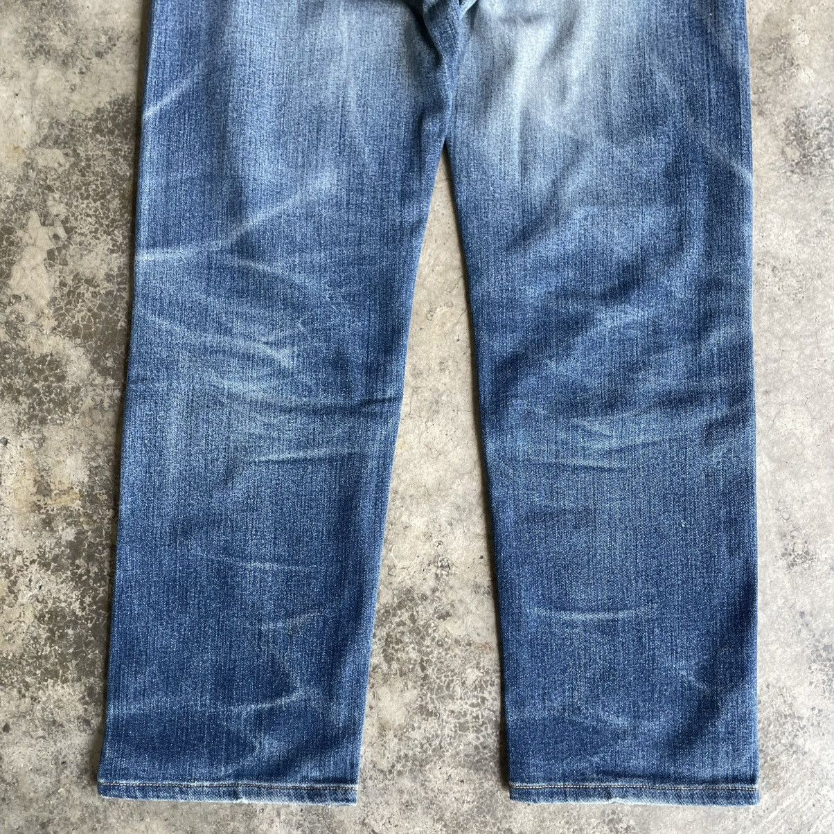 Levi's Vintage Clothing 🔥Vintage Levis 505 Big E Stoned Washed Ripped Denim Jeans Size US 29 - 6 Thumbnail
