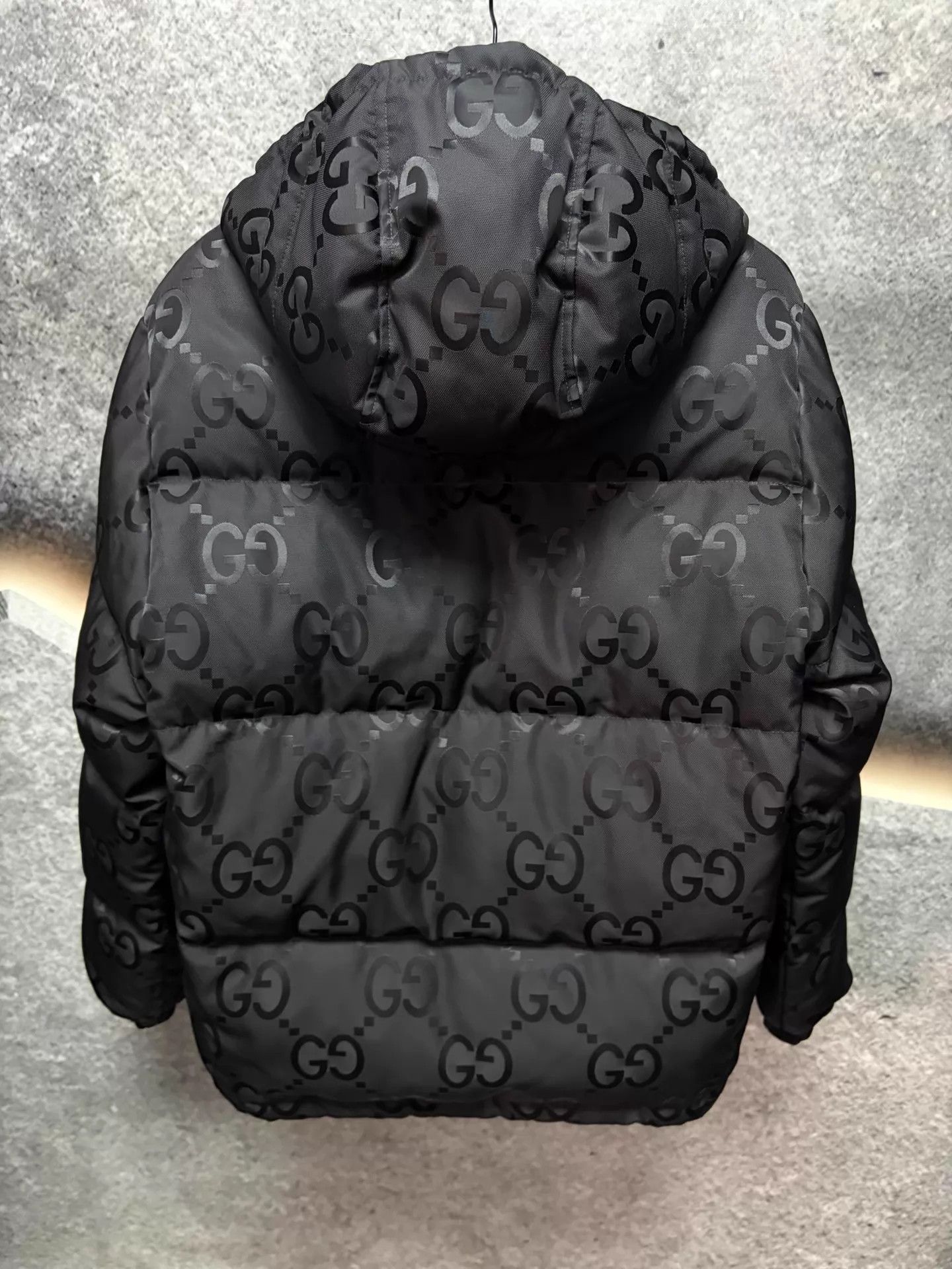 Gucci Gucci 46 black GGallover print hooded down jacket Size US S / EU 44-46 / 1 - 2 Thumbnail
