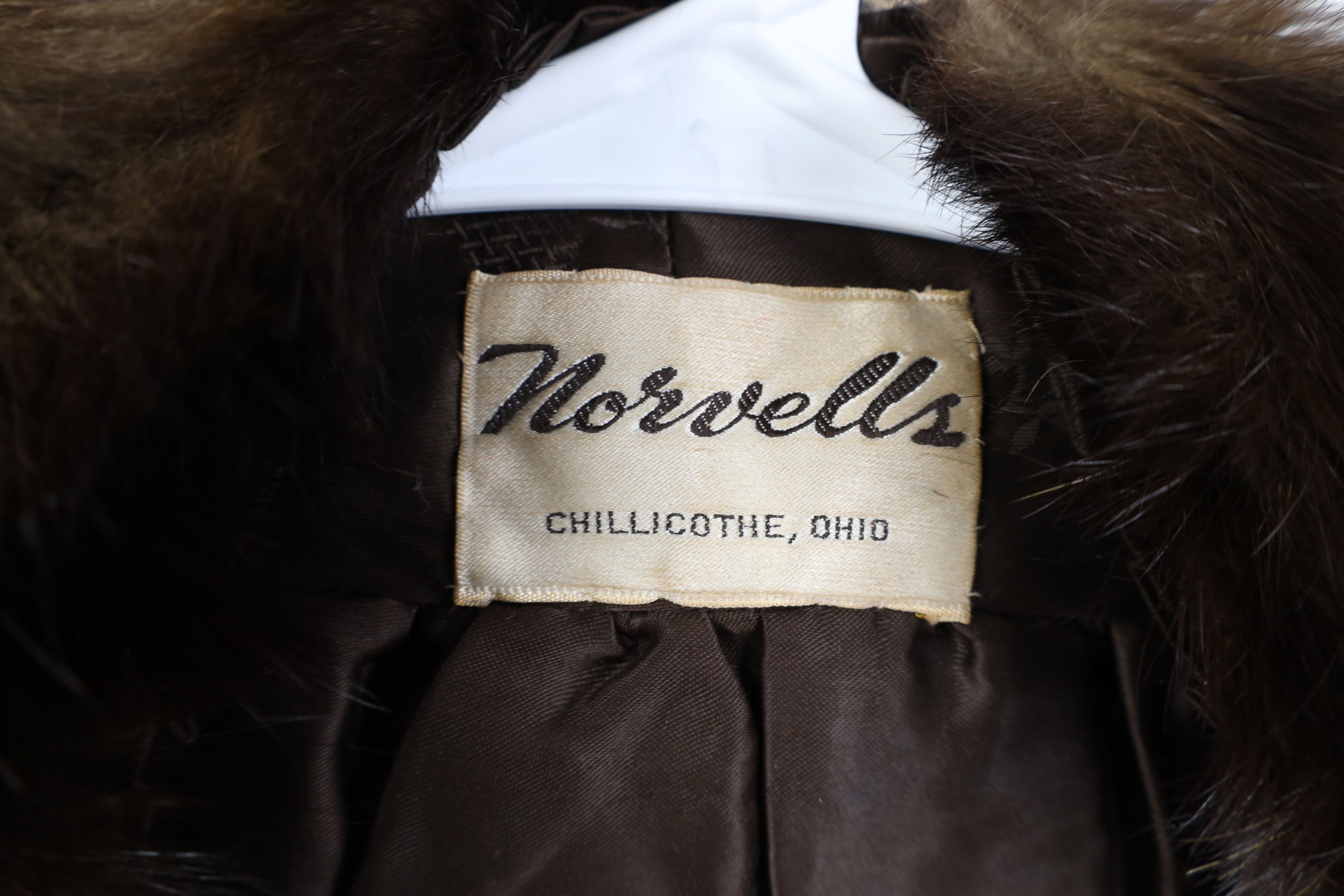 Vintage Vintage 50s 60s Fur Shoulder Cape Poncho Jacket Brown USA Size ONE SIZE - 7 Thumbnail