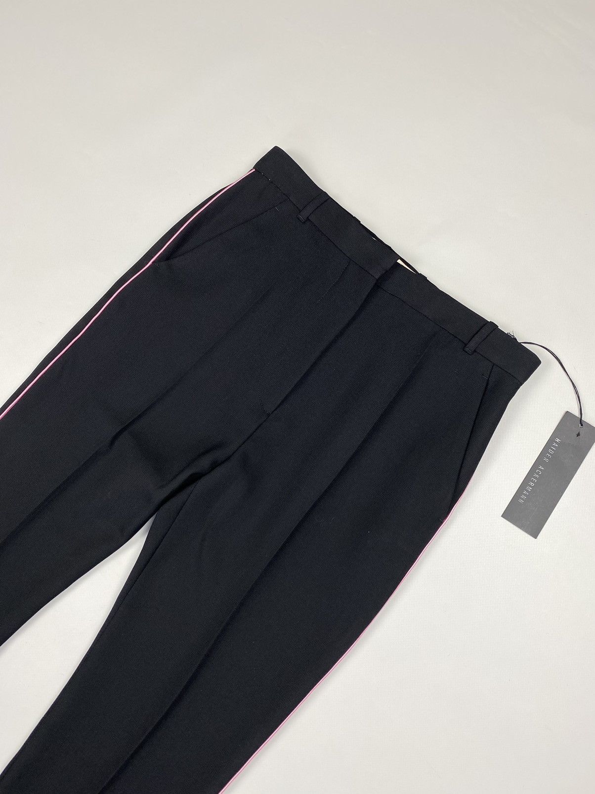 Haider Ackermann BNWT! Haider Ackermann fleece wool cropped pants trousers Size 25" / US 0 / IT 36 - 4 Thumbnail