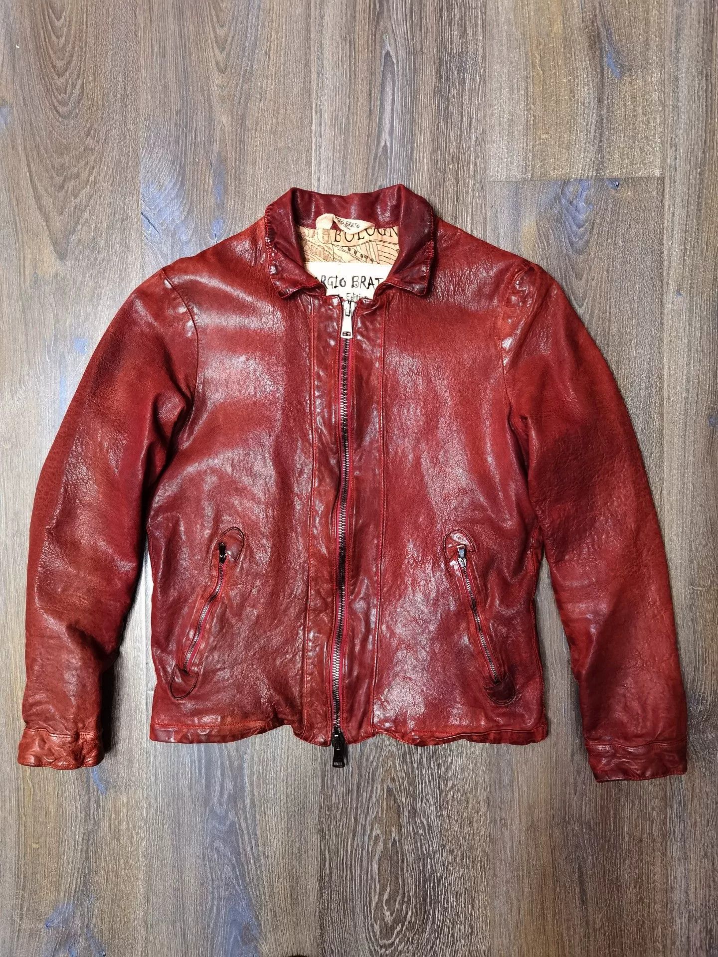 Giorgio Brato Giorgio Brato Leather Jacket Size US S / EU 44-46 / 1 - 1 Thumbnail