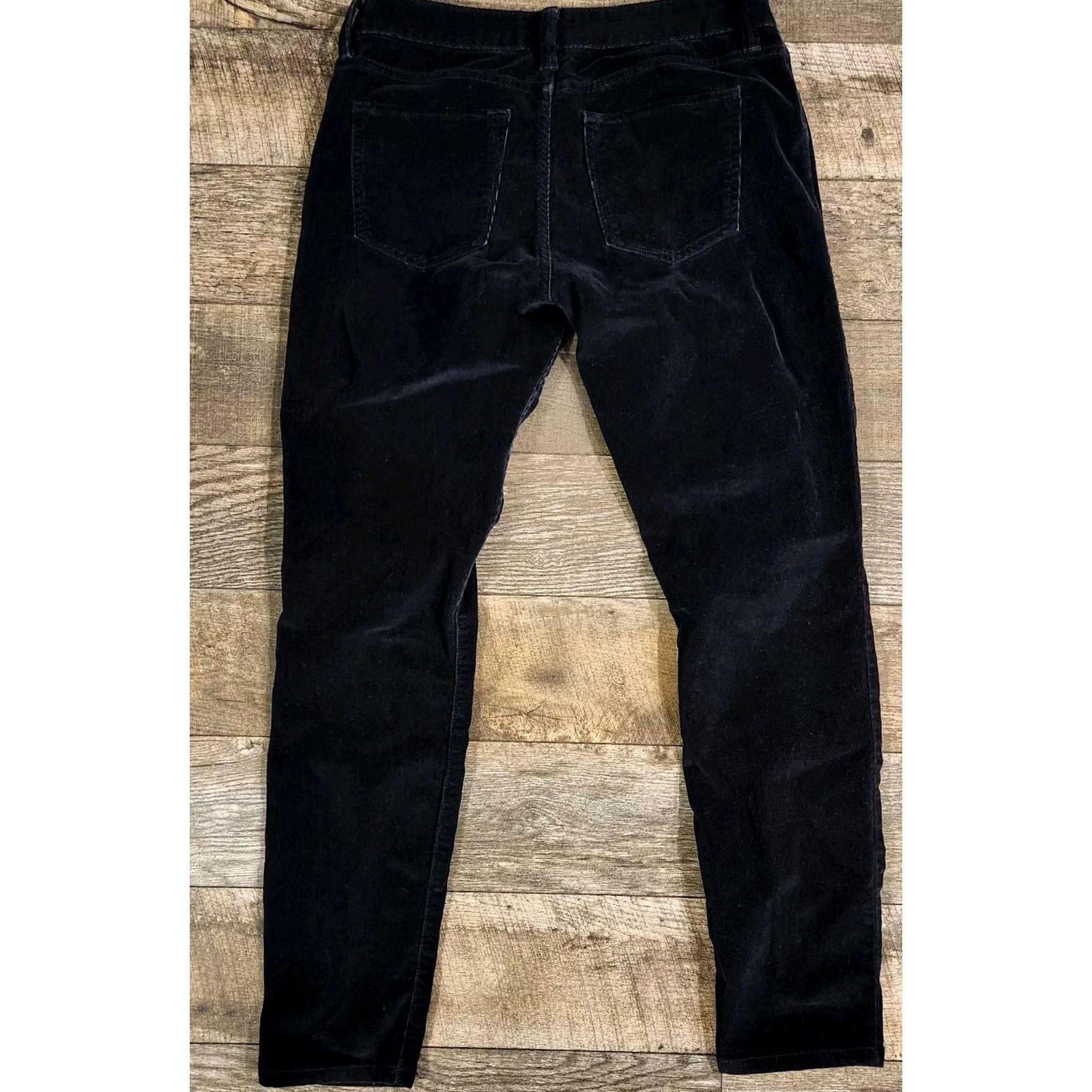Banana Republic Banana Republic Pants Women 27 28 Navy Corduroy Skinny Low Rise Stretch Inseam 28 Casual Size 27" / US 4 / IT 40 - 2 Thumbnail