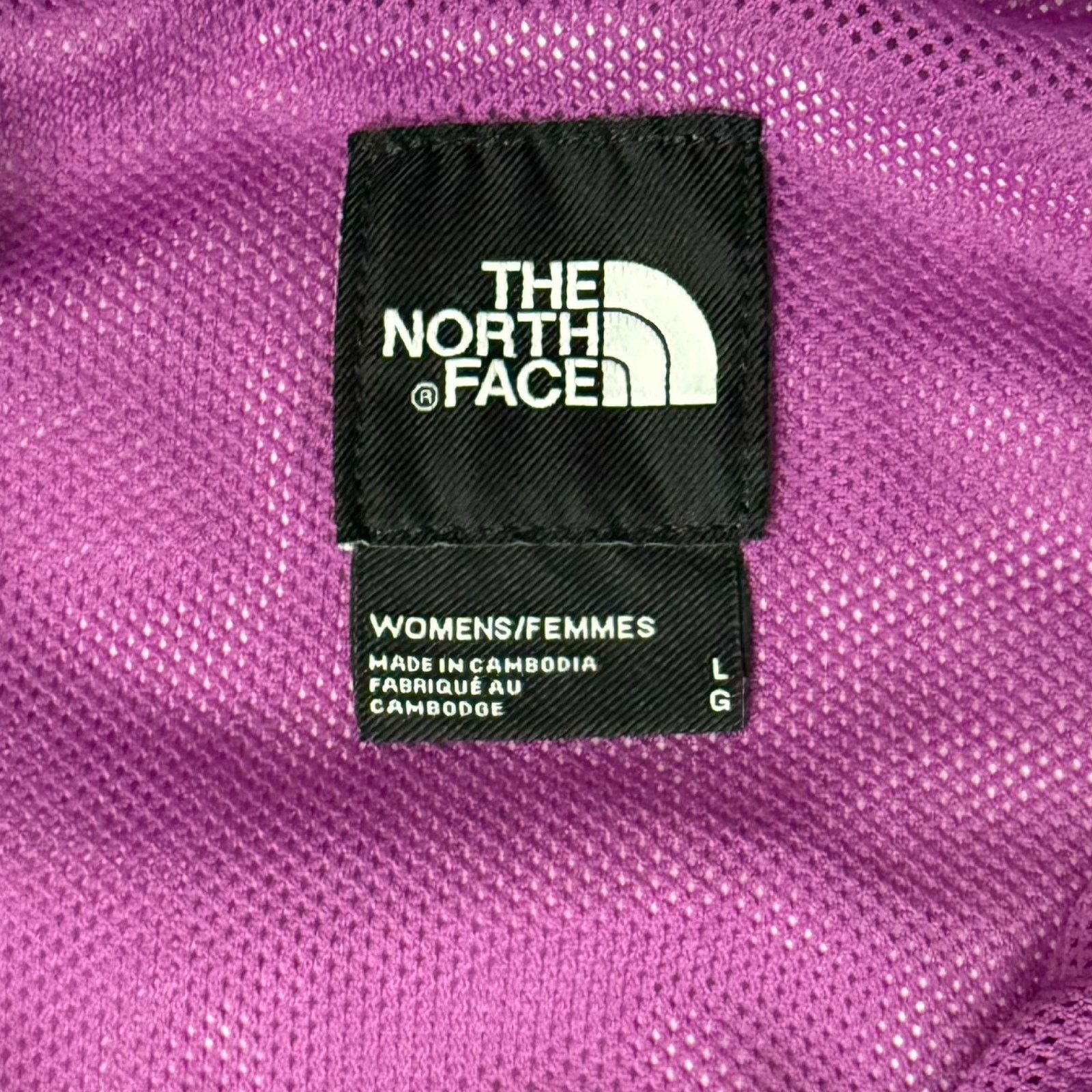 The North Face North Face Purple White Hydrenaline ¼ Zip Pullover Jacket L Size L / US 10 / IT 46 - 2 Thumbnail