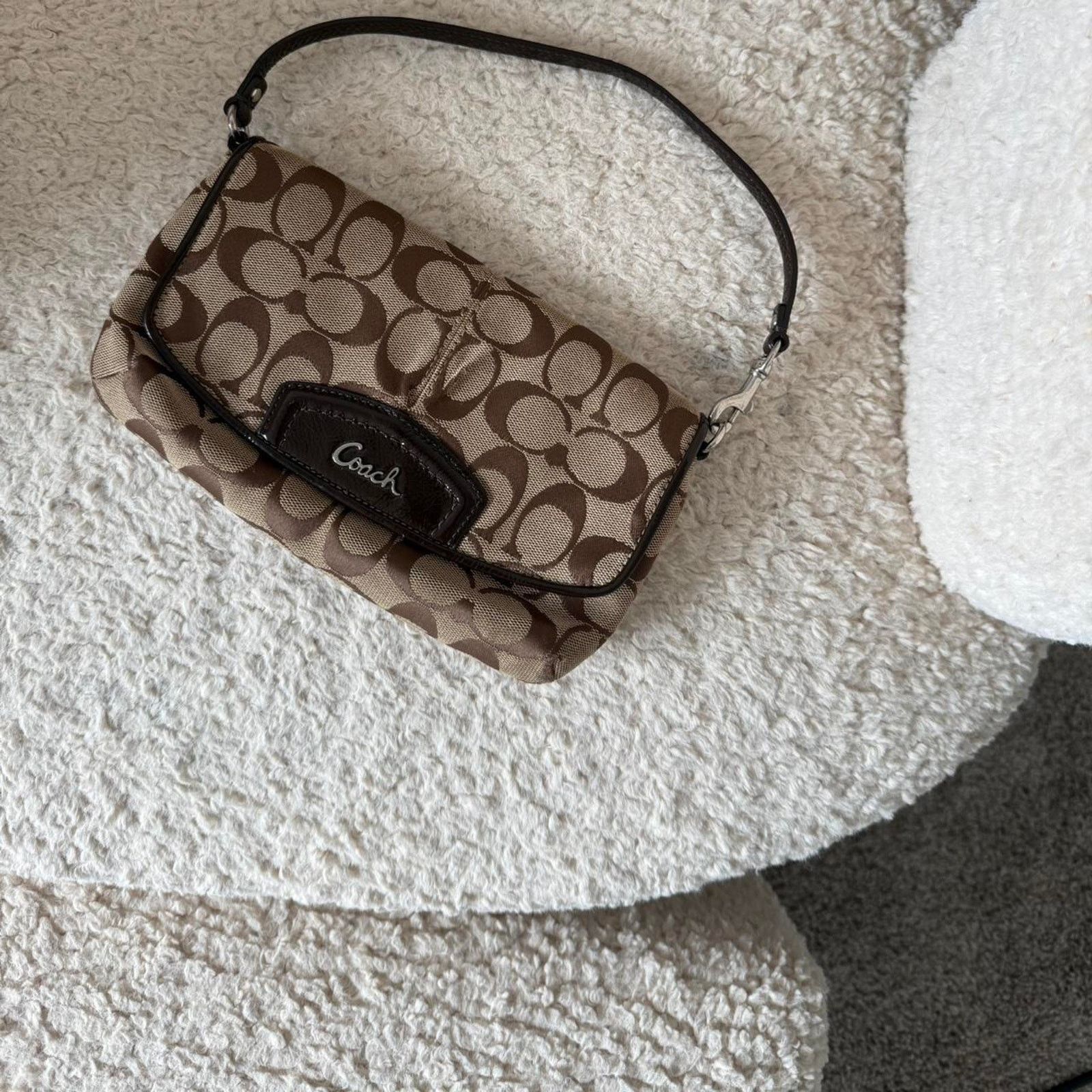 Coach × Vintage Vintage coach signature wallet wristlet Size ONE SIZE - 1 Thumbnail