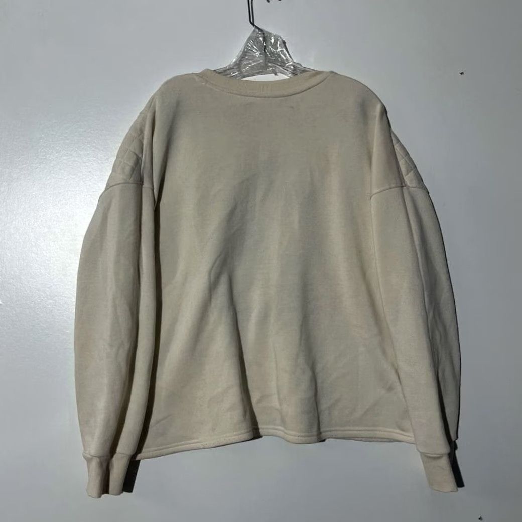 Disney Disney Embroidered Mickey Mouse Cream Crew Neck Pullover Sweater Women's XL Cardigan Gray Crewneck Pullover Disney Crewneck Womens XL Size XL / US 12-14 / IT 48-50 - 5 Thumbnail