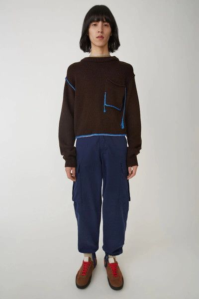 Acne Studios 46/S - Cargo Trousers - Navy Blue Size US 30 / EU 46 - 1 Thumbnail