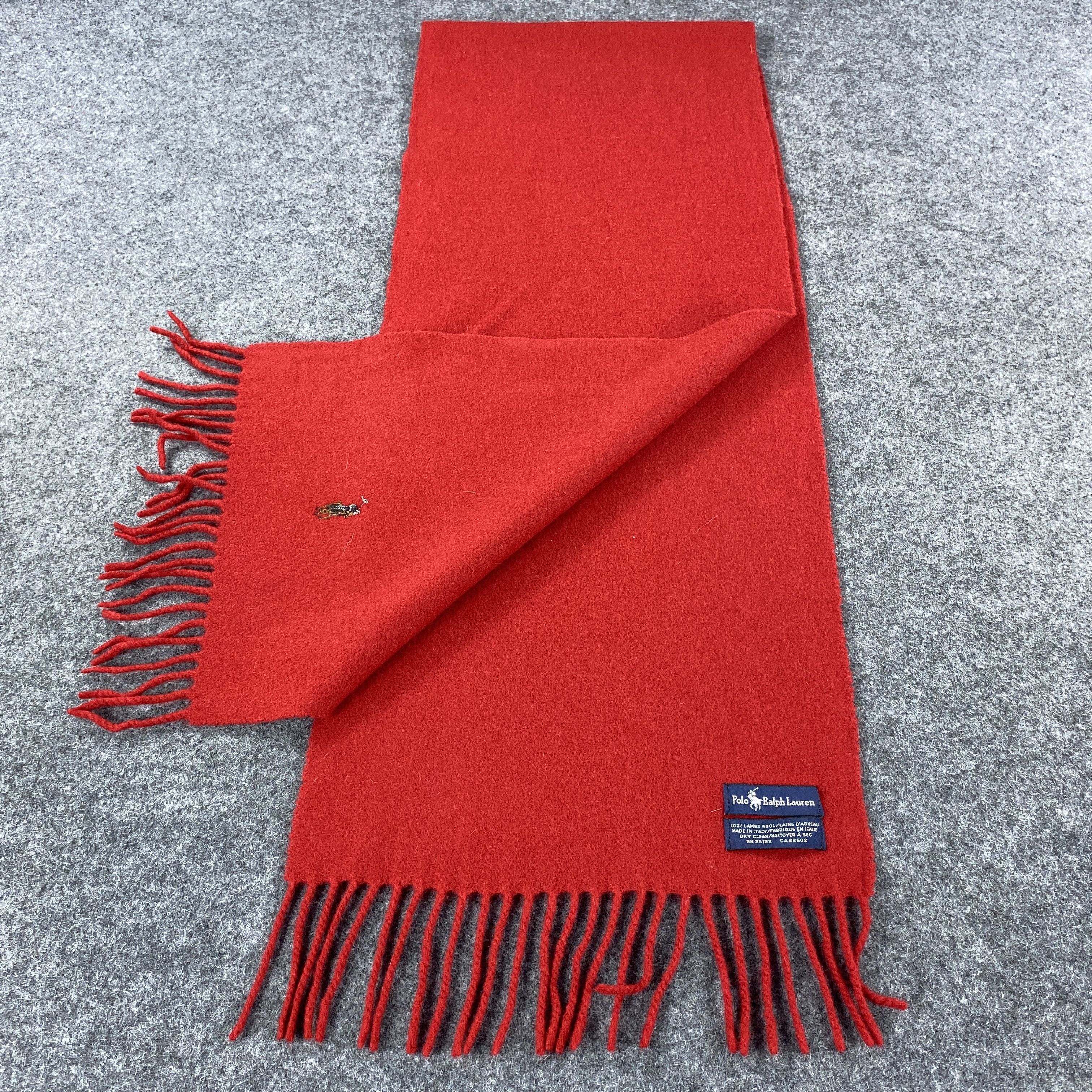 Polo Ralph Lauren × Vintage Polo Ralph Lauren Scarf # Muffler # Neckwear # D438 Size ONE SIZE - 5 Thumbnail
