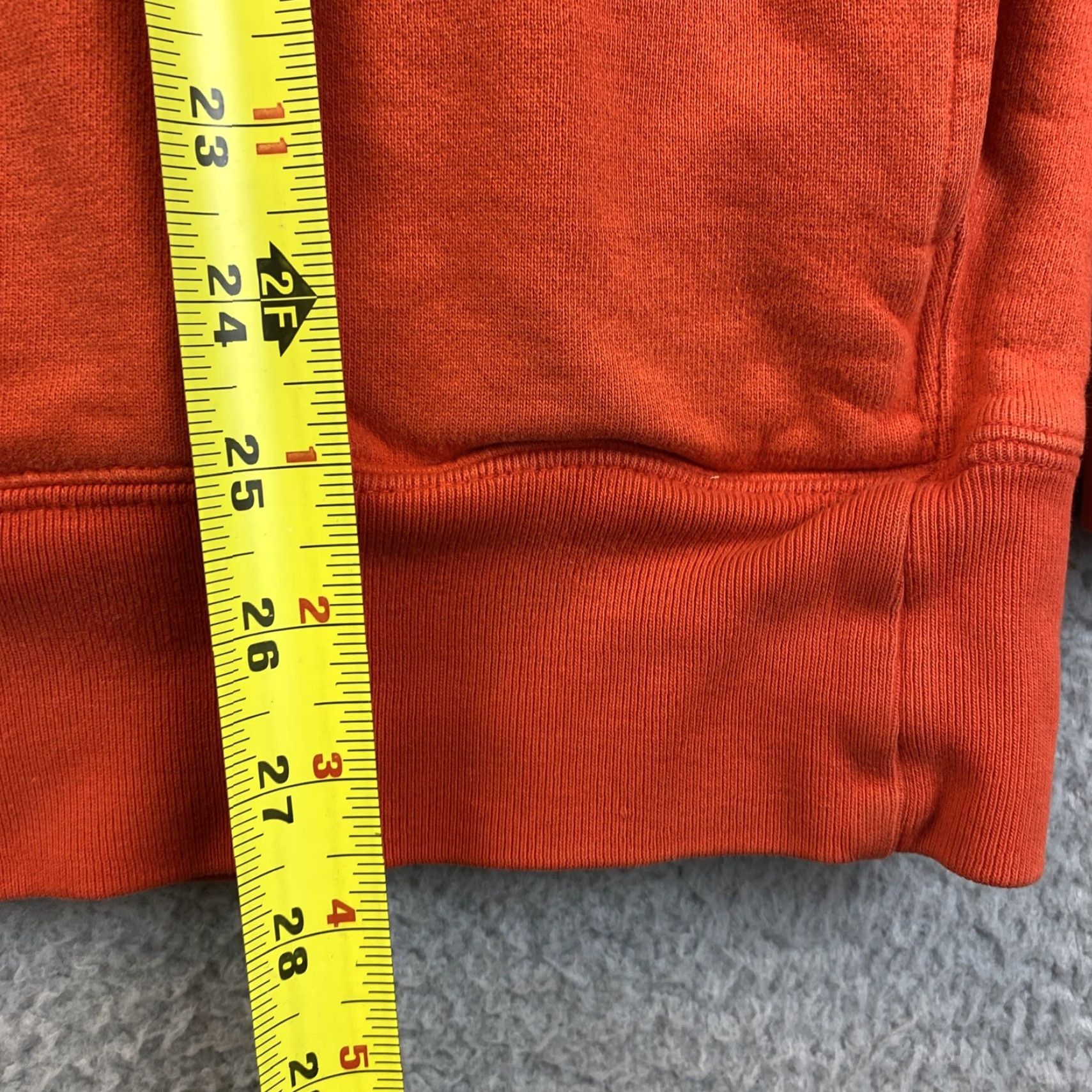Polo Ralph Lauren Polo Ralph Lauren Men's Large Orange Fleece Sweatshirt Pullover Mock Neck Fall Winter Spring Size US L / EU 52-54 / 3 - 6 Thumbnail