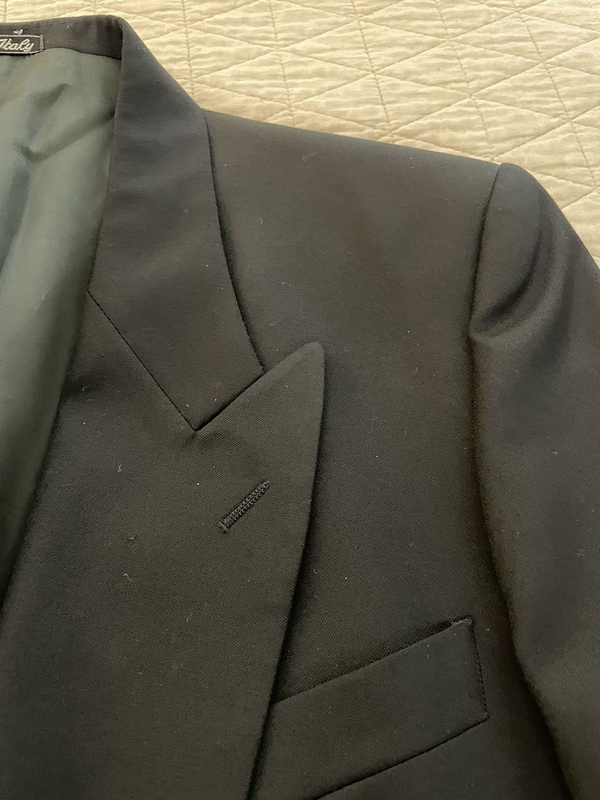 Giorgio Armani × Vintage Vintage Fancy Button Double Breasted Jacket Size 40R - 2 Thumbnail