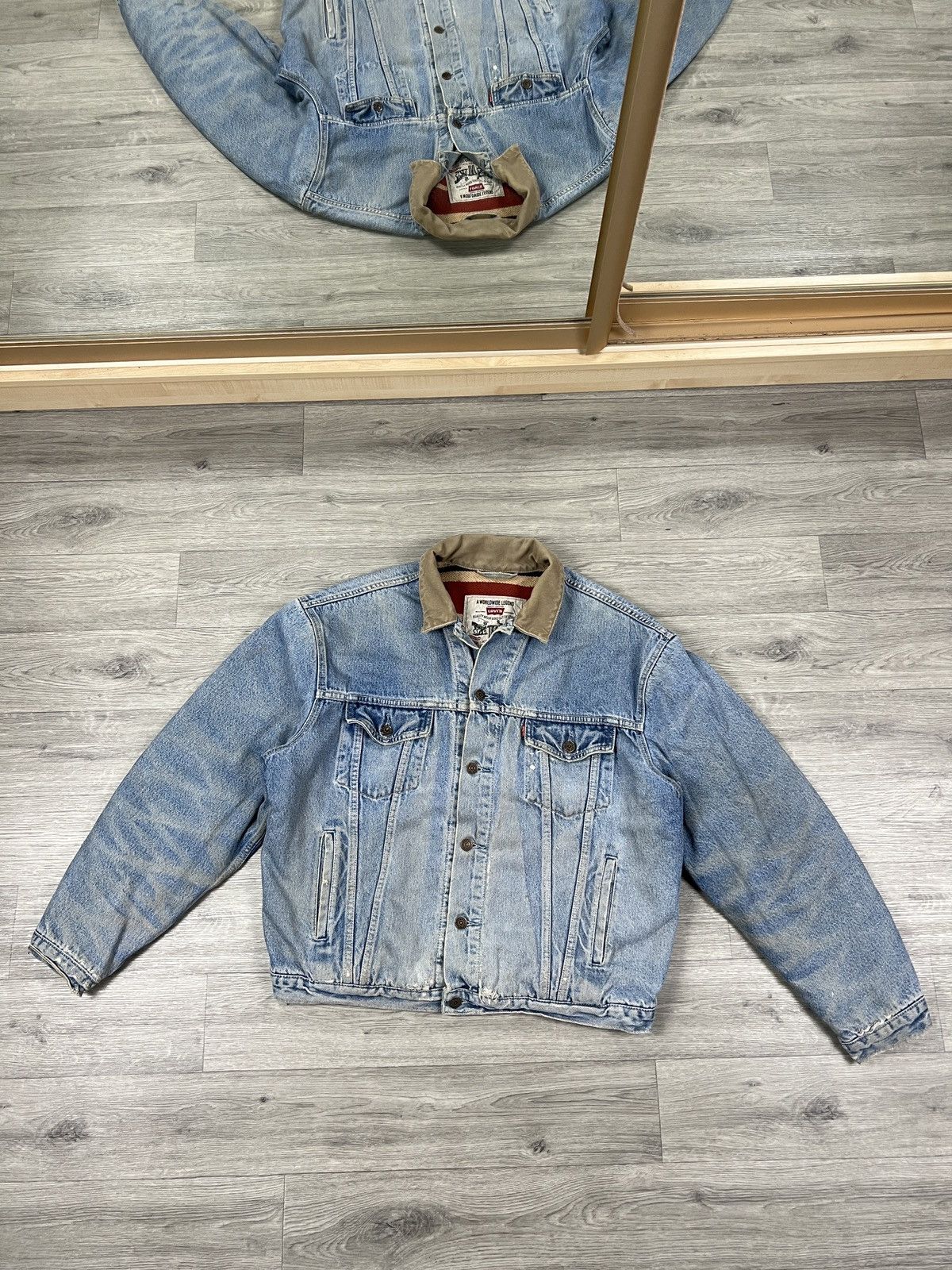 Levi's Vintage Clothing Rare Levi’s men’s vintage denim jacket Size XL Size US L / EU 52-54 / 3 - 2 Thumbnail