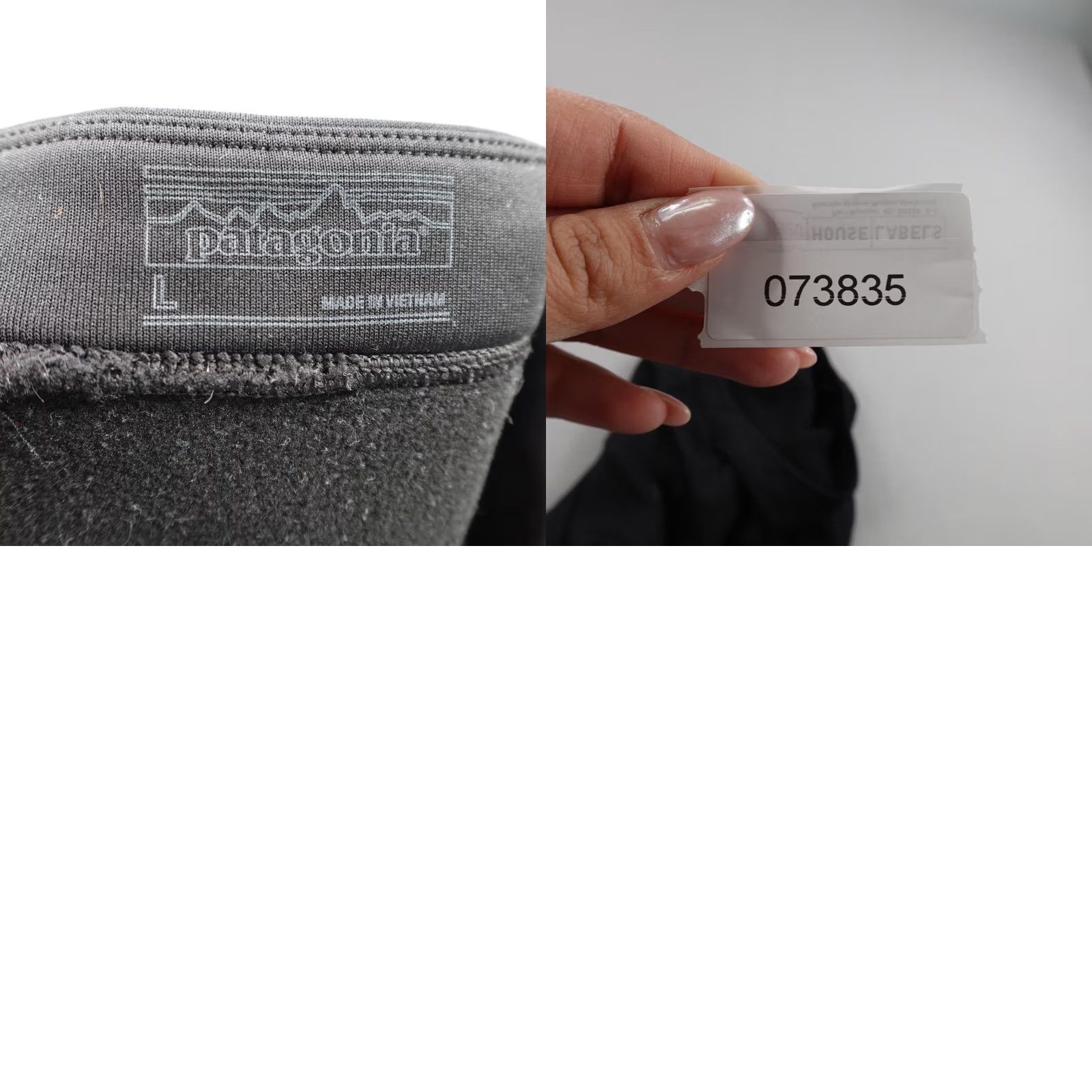 Patagonia Patagonia Mens Large Black Crosstrek Fleece Jogger Pants Sweats Polartec Bottoms Size US 33 - 9 Thumbnail