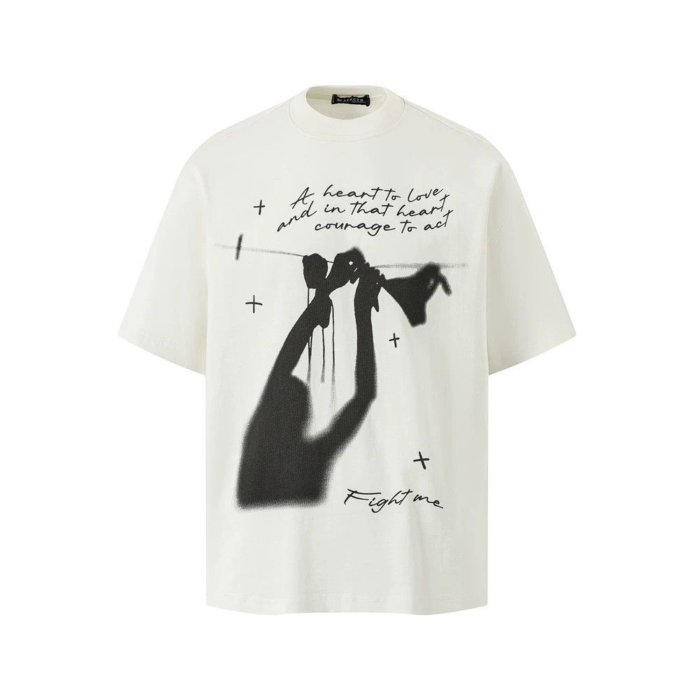 Vintage Men's trendy loose fun character print t-shirt Size US M / EU 48-50 / 2 - 1 Thumbnail