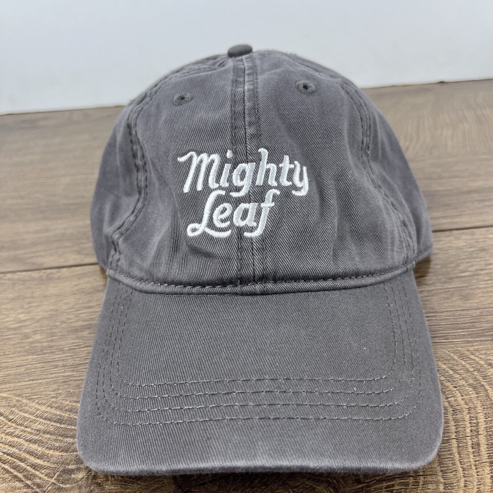 Other Mighty Leaf Hat Gray Adjustable Hat Gray Adult Size Hat Size ONE SIZE - 4 Thumbnail