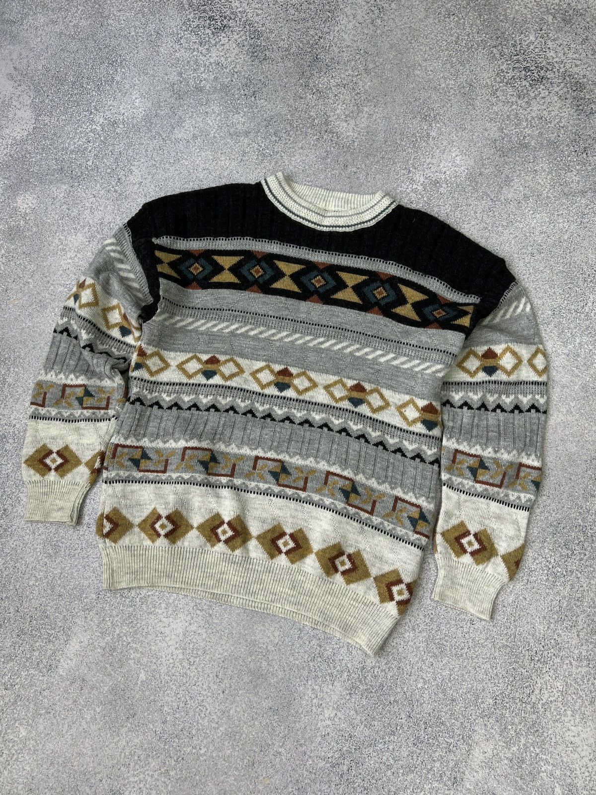 Designer × Vintage Vintage sweater Wool Blend Sweater Made In Italy Men's Size US M / EU 48-50 / 2 - 4 Thumbnail